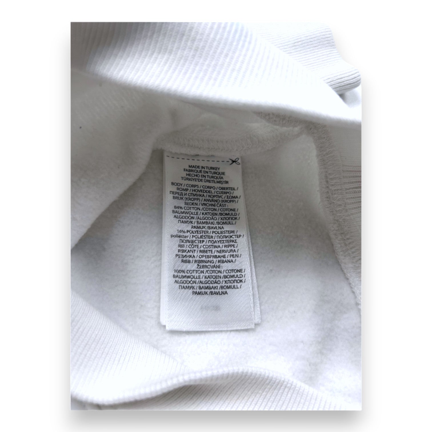 RALPH LAUREN - White bear sweatshirt - 3 years