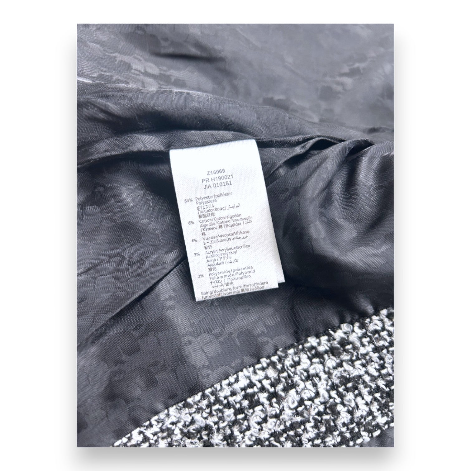 KARL LAGERFELD – Set aus Weste und Rock mit Reißverschluss in Schwarz und Rosa – 2 Jahre