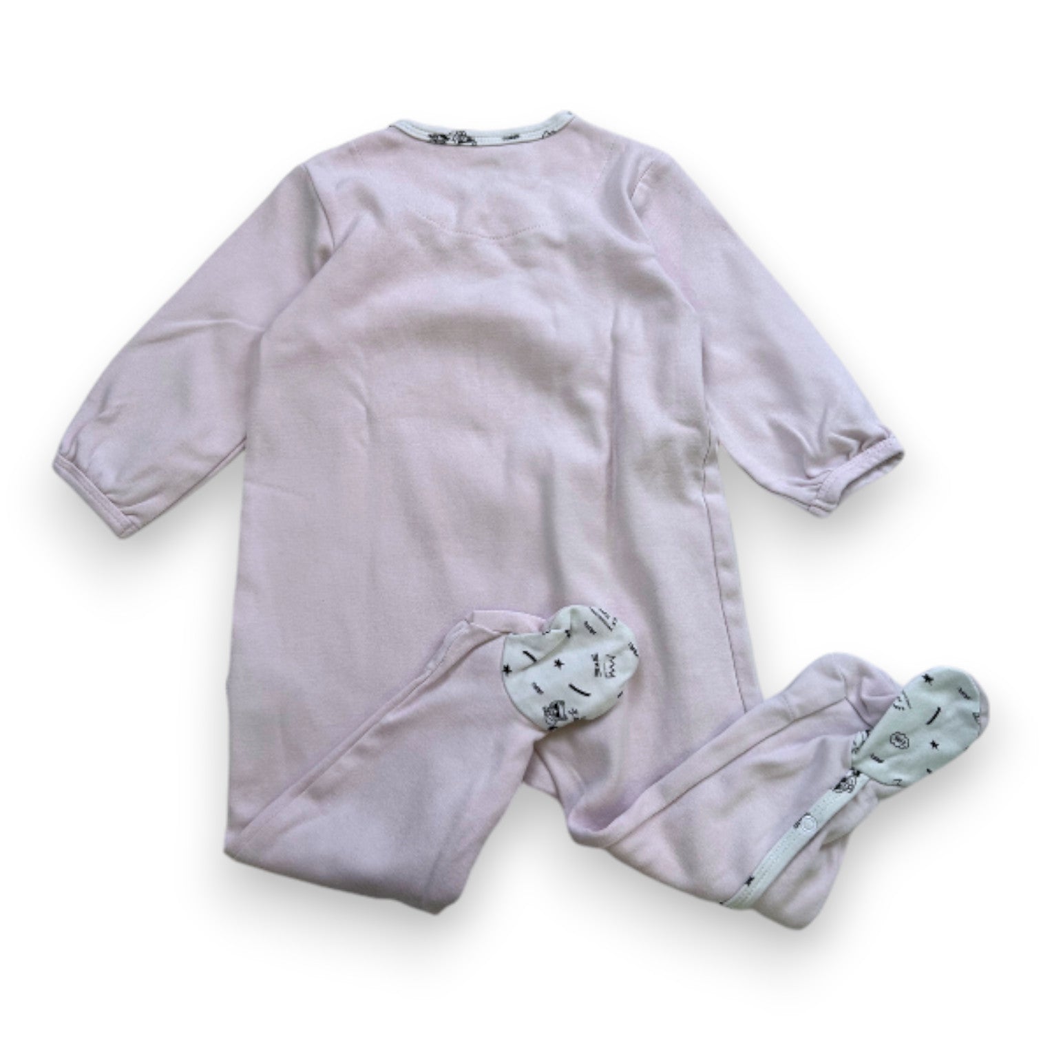 KARL LAGERFELD - Rosa Pyjama mit Aufdruck - 18 Monate