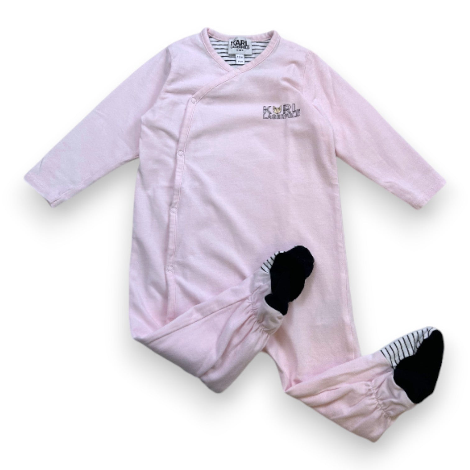 KARL LAGERFELD - Rosa Pyjama - 12 Monate