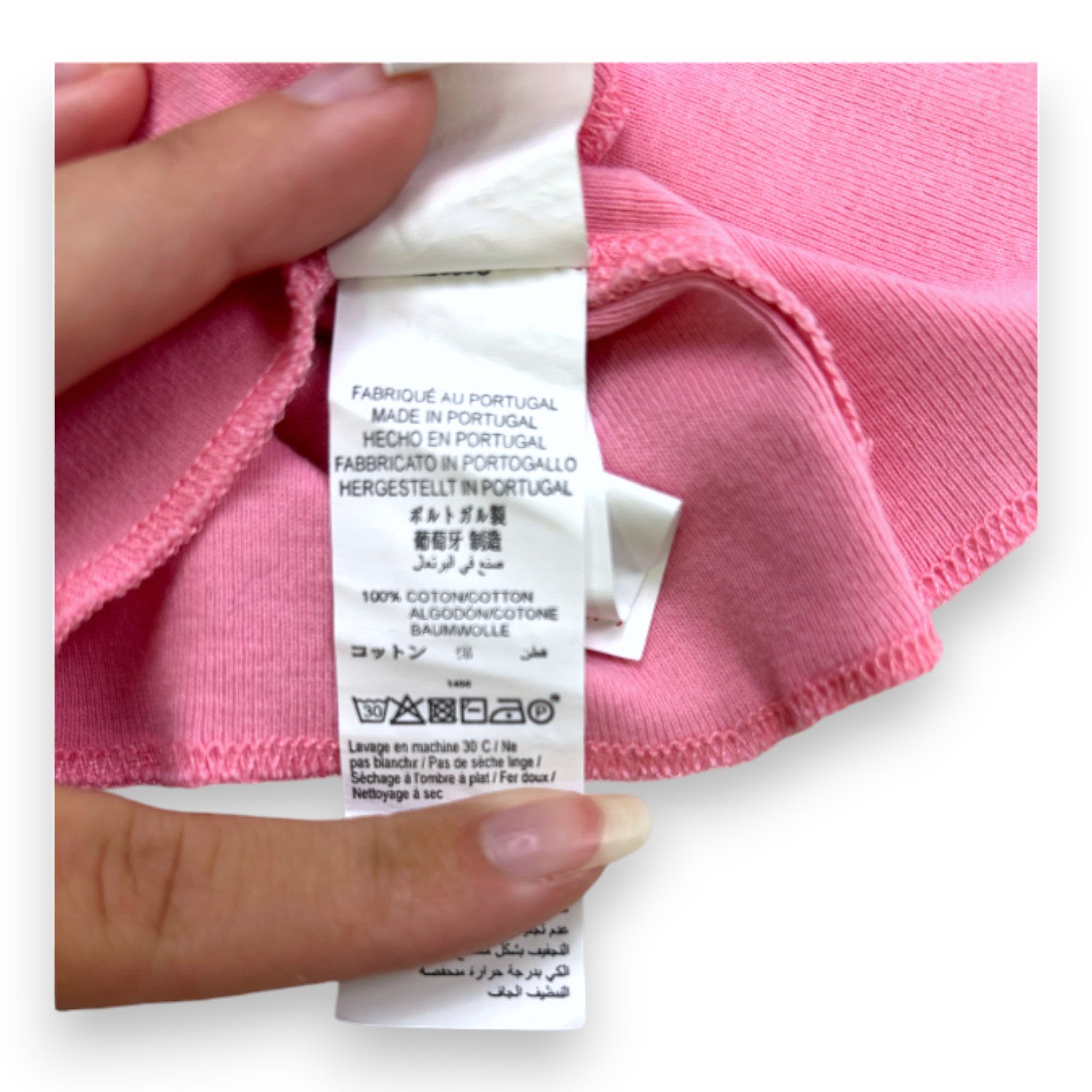 BONPOINT - Pink long-sleeved T-shirt - 18 months