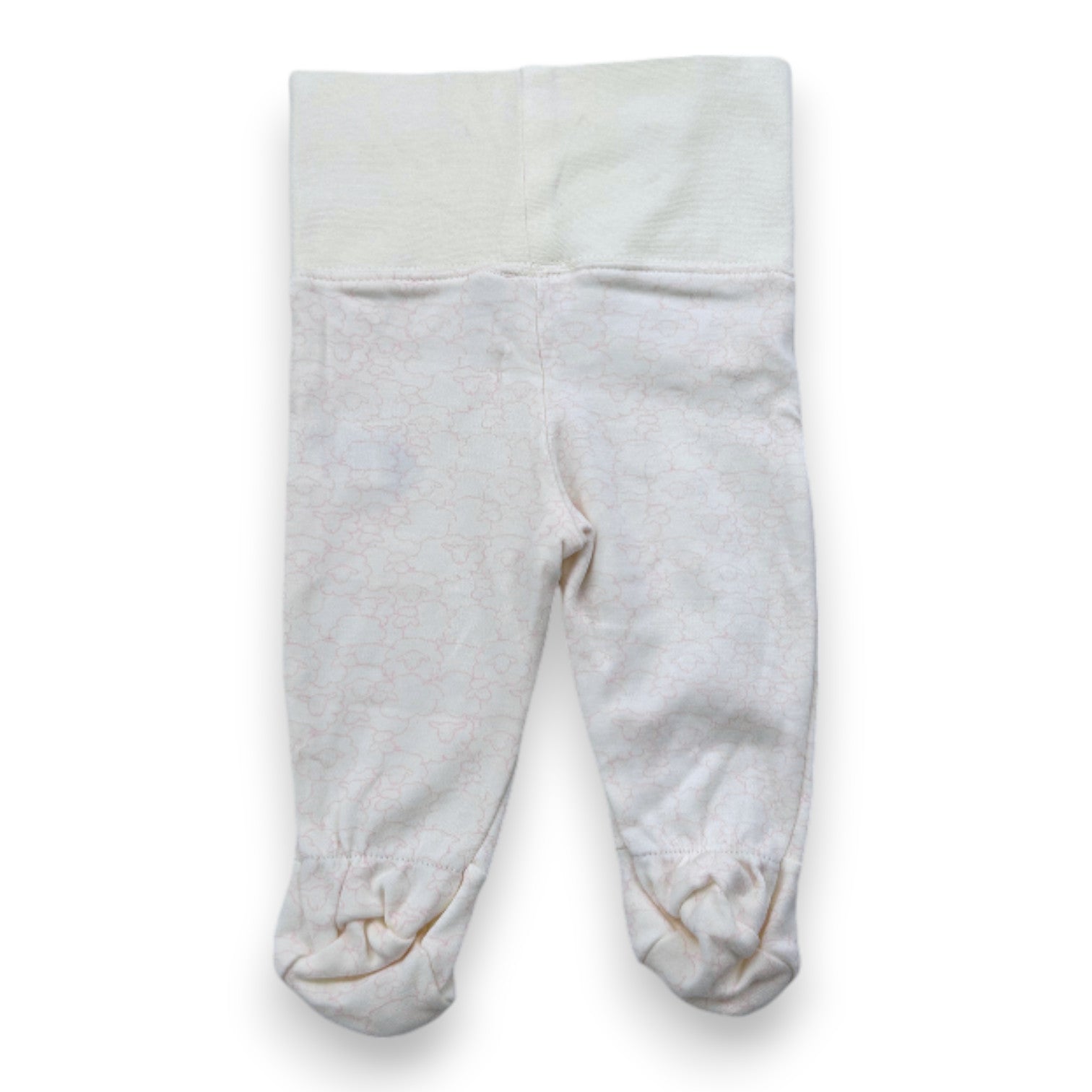 NATALYS - Cream leggings with prints - 1 month