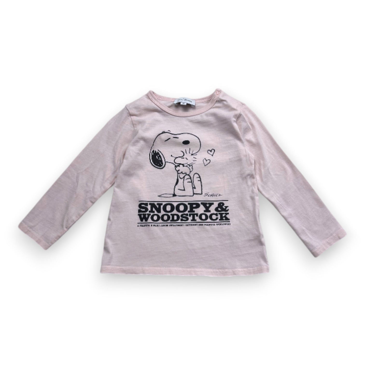MARC JACOBS - Pink long-sleeved printed T-shirt - 2 years