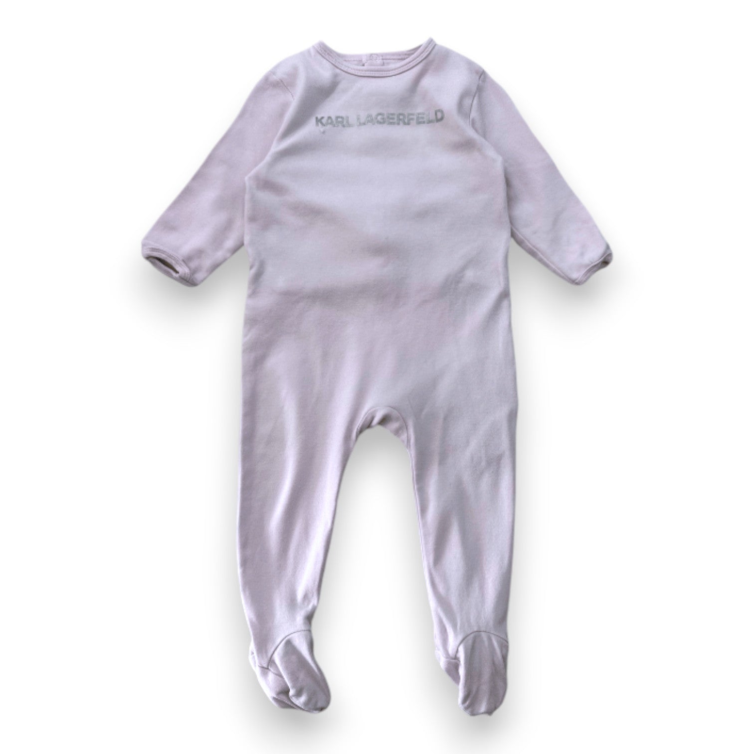 KARL LAGERFELD - Rosa Pyjama mit Aufdruck - 18 Monate