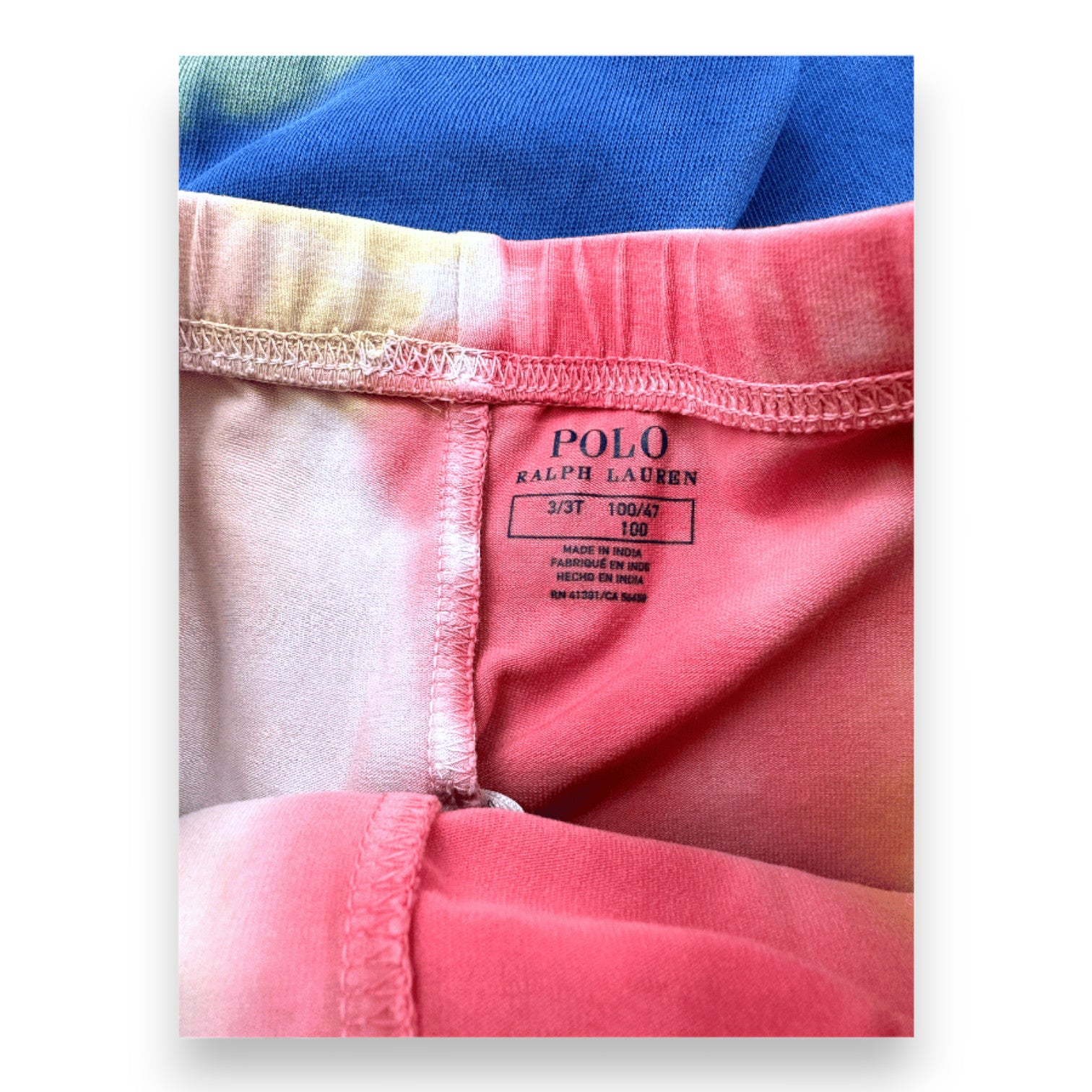 RALPH LAUREN - Multicolored sweatshirt and leggings set - 3 years