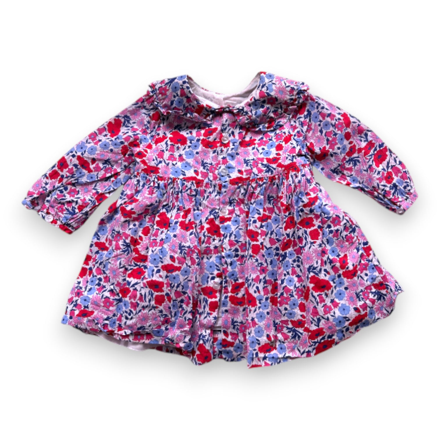 JACADI - Floral dress - 6 months
