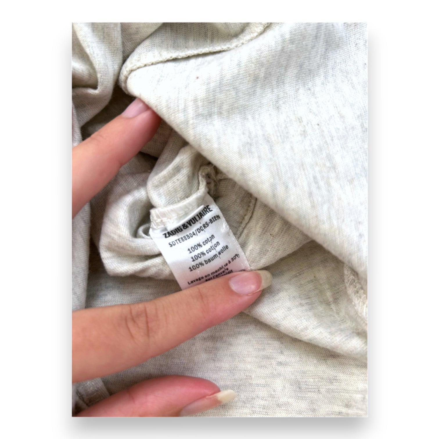 ZADIG & VOLTAIRE - Beige jumpsuit with prints - 3 months