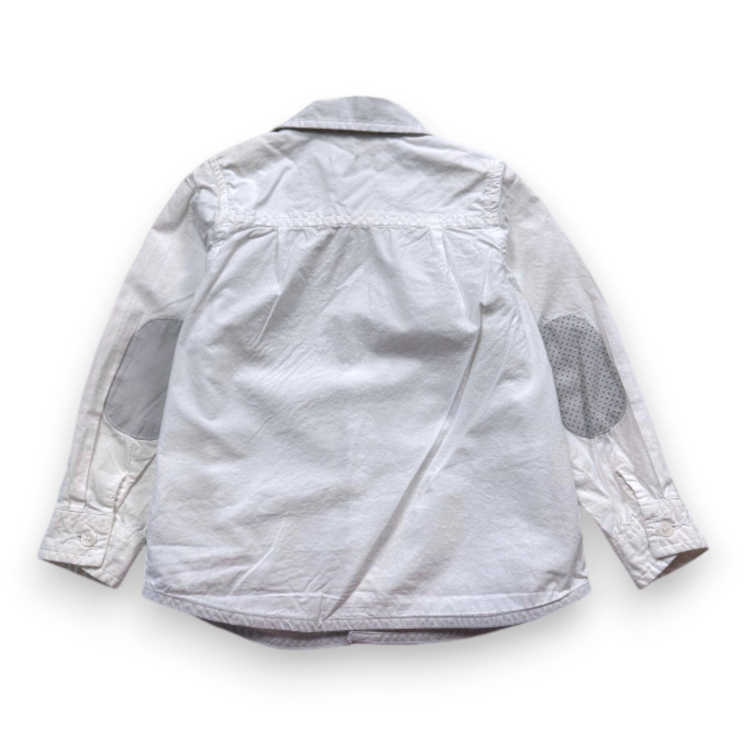 IKKS - Weißes Langarmshirt - 18 Monate