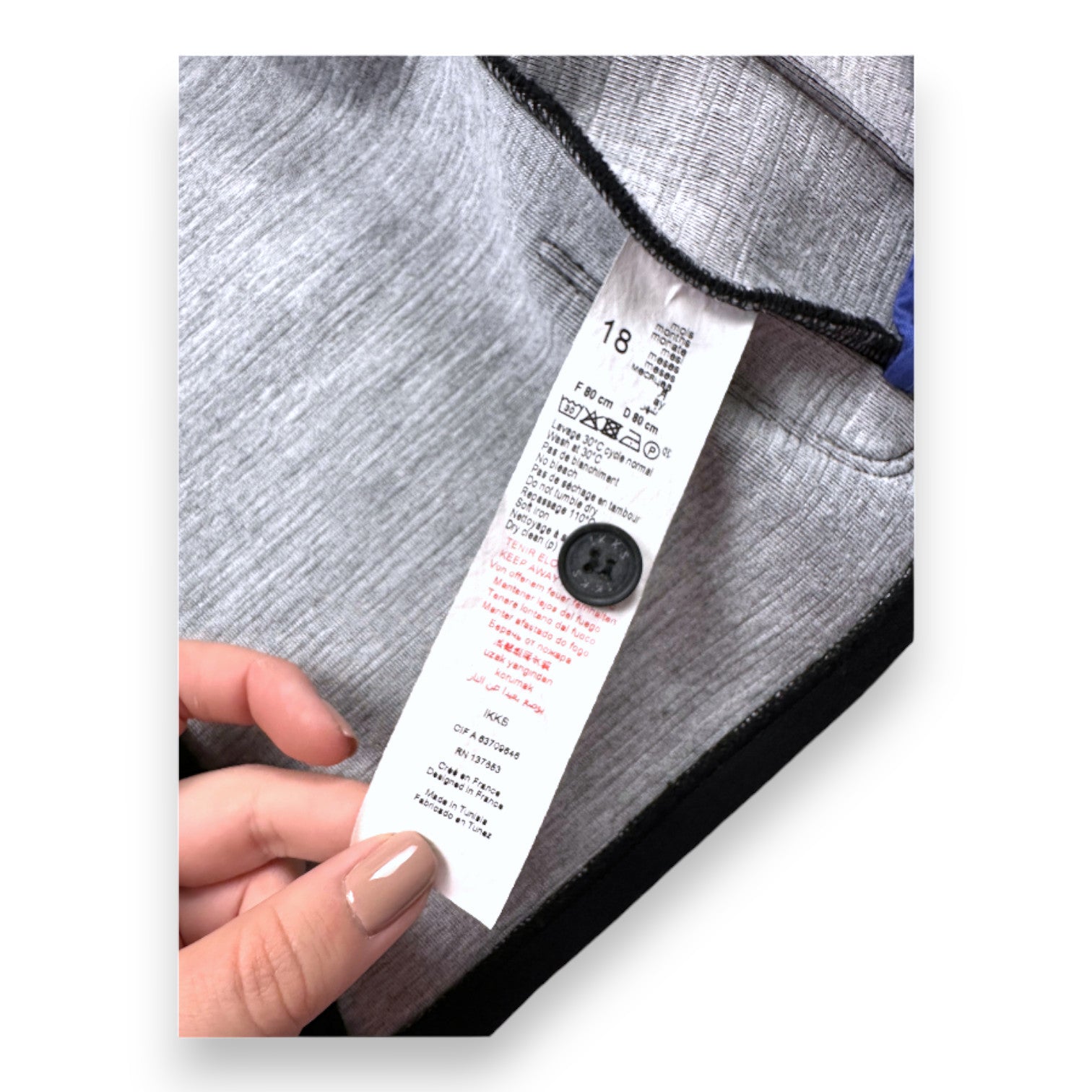 IKKS - Black blazer jacket - 18 months