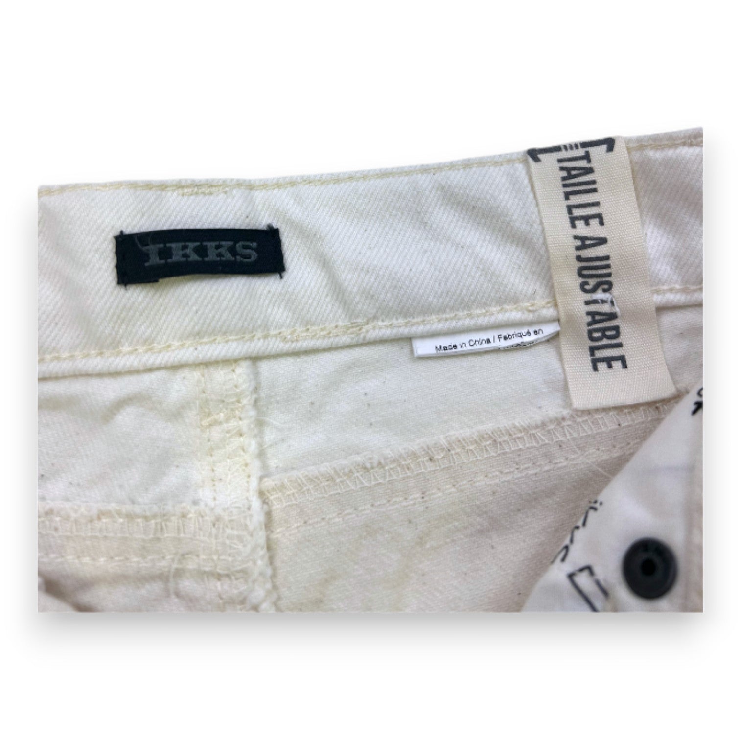 IKKS - Short beige en jean - 5 ans