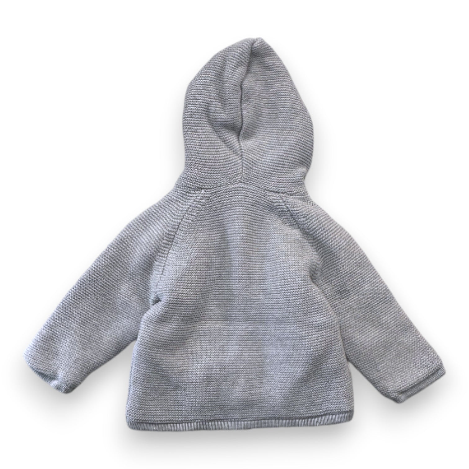 CYRILLUS - Graue Jacke mit Netzeffekt - 6 Monate