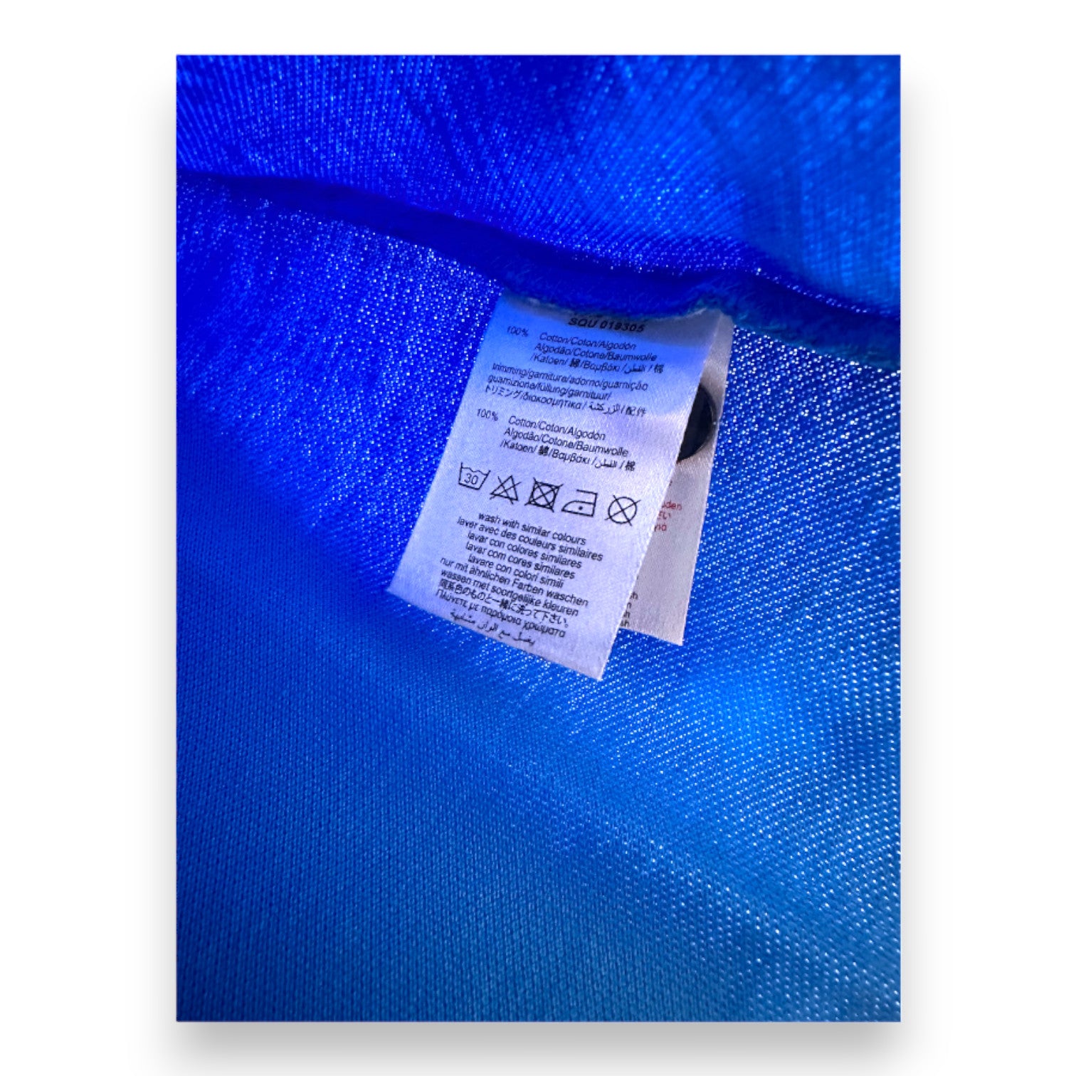 HUGO BOSS - Blue short-sleeved polo shirt - 8 years