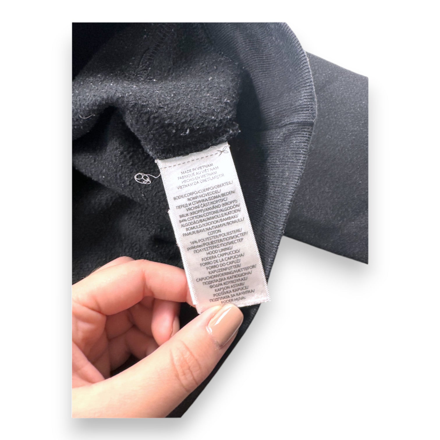 RALPH LAUREN - Black sweatshirt - 8 years