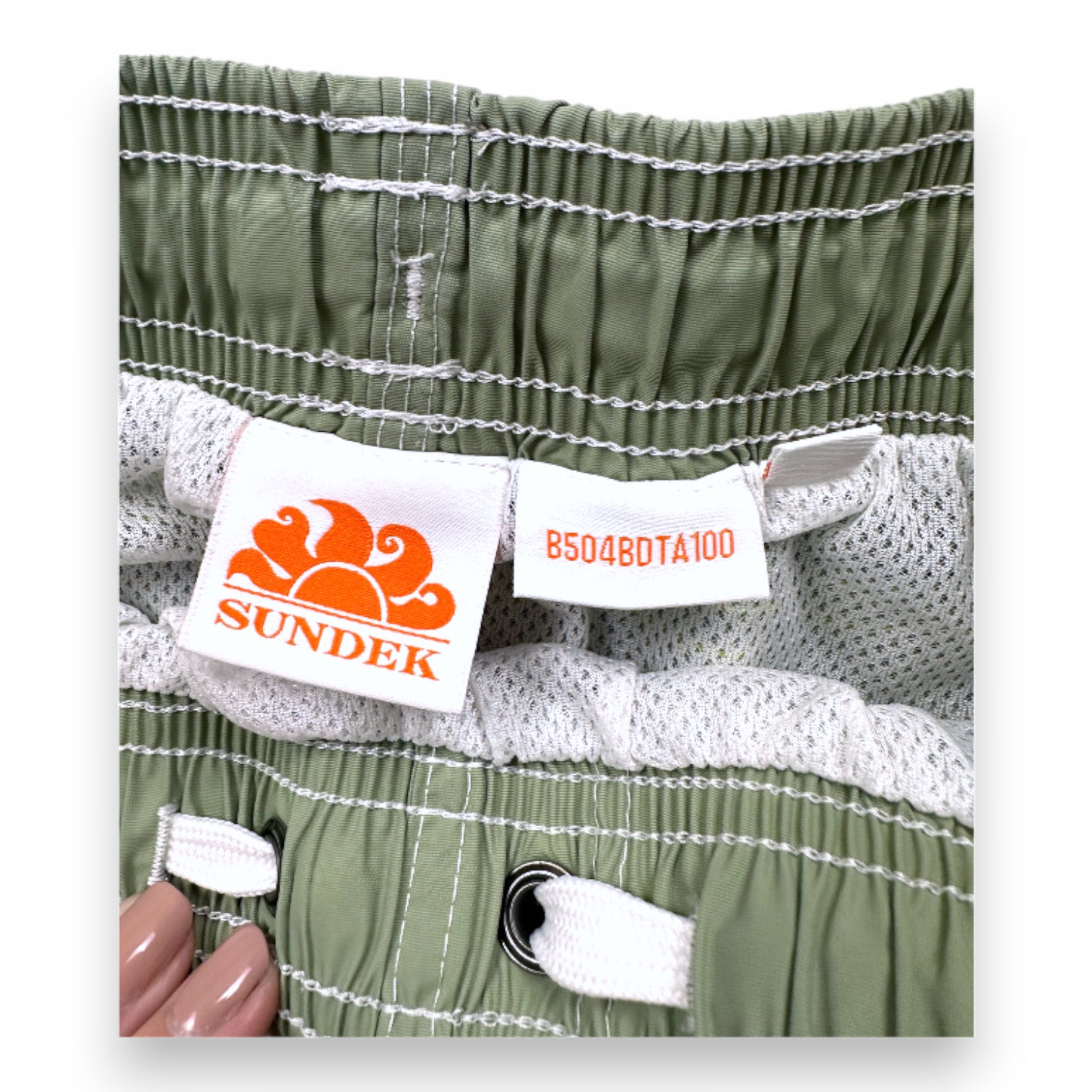 SUNDEK - Green swim shorts - 12 years