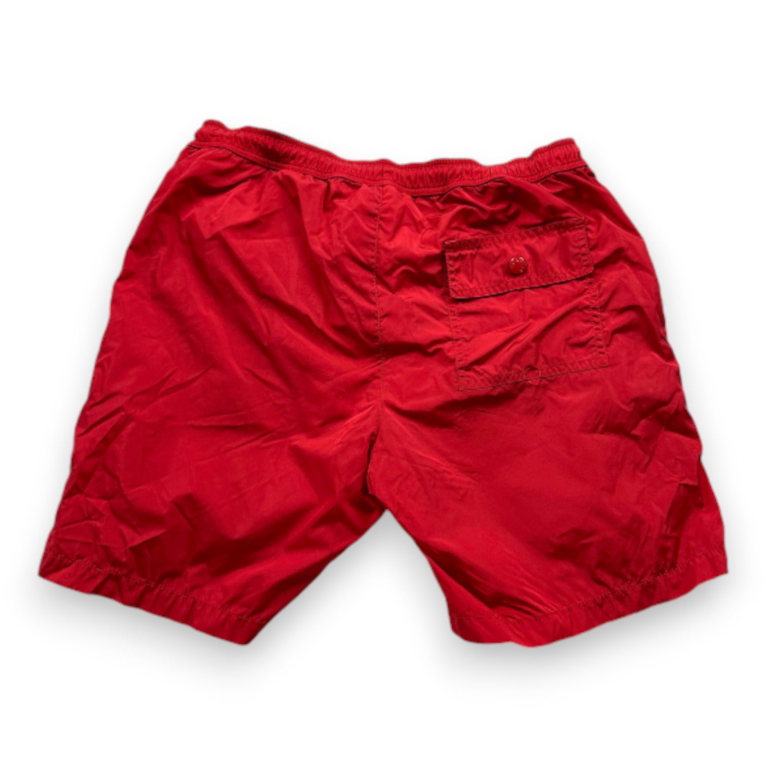 MONCLER - Red swim shorts - 10 years