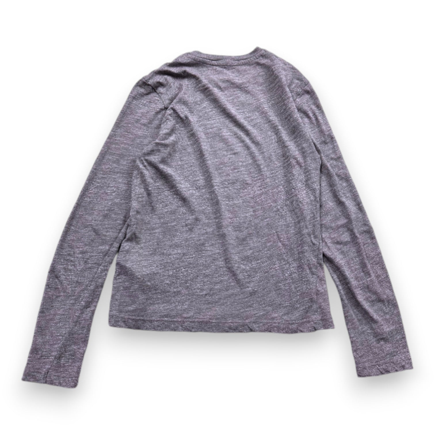 ZADIG & VOLTAIRE - Graues Langarm-T-Shirt mit Aufdruck - 12 Jahre