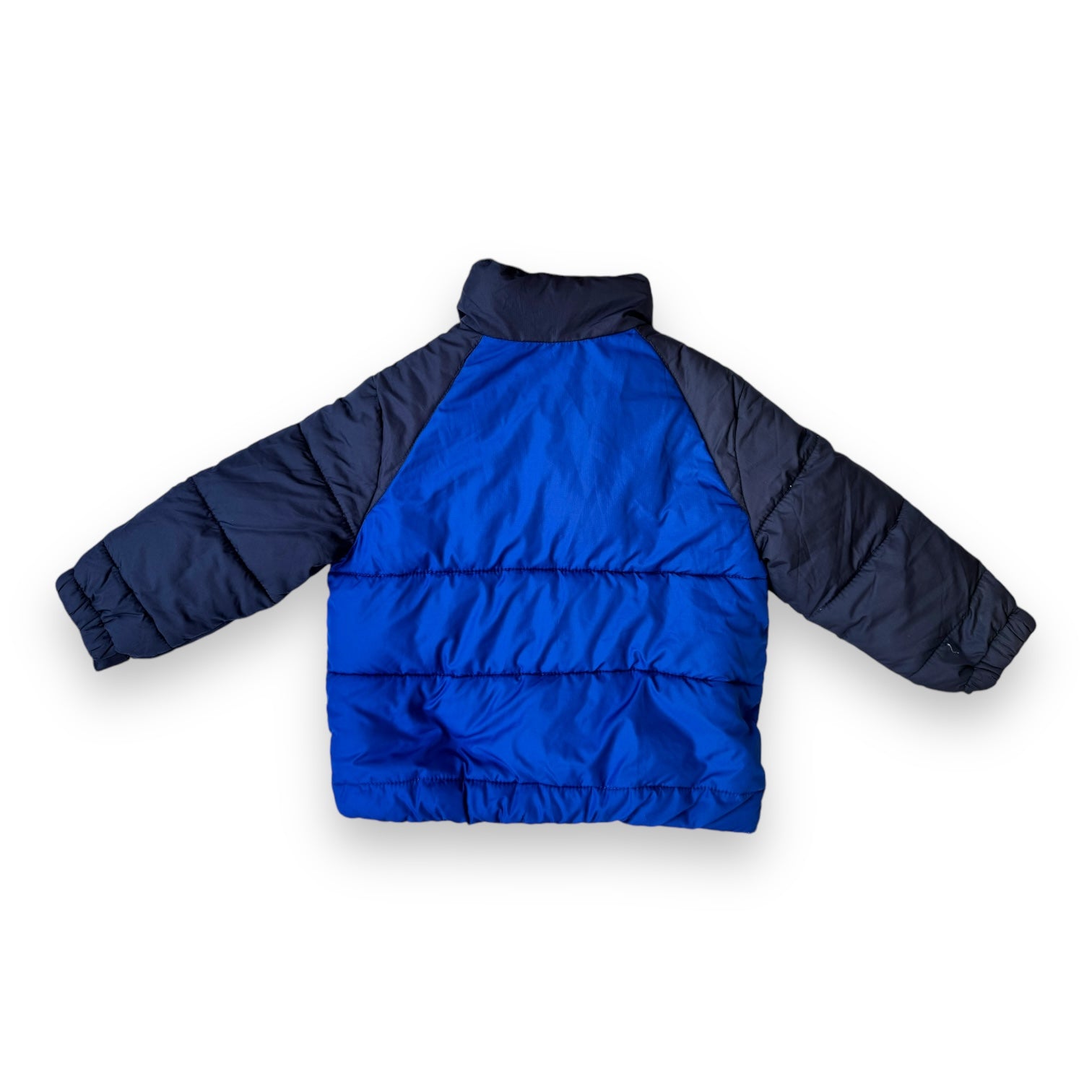 RALPH LAUREN - Blue and red down jacket - 24 months