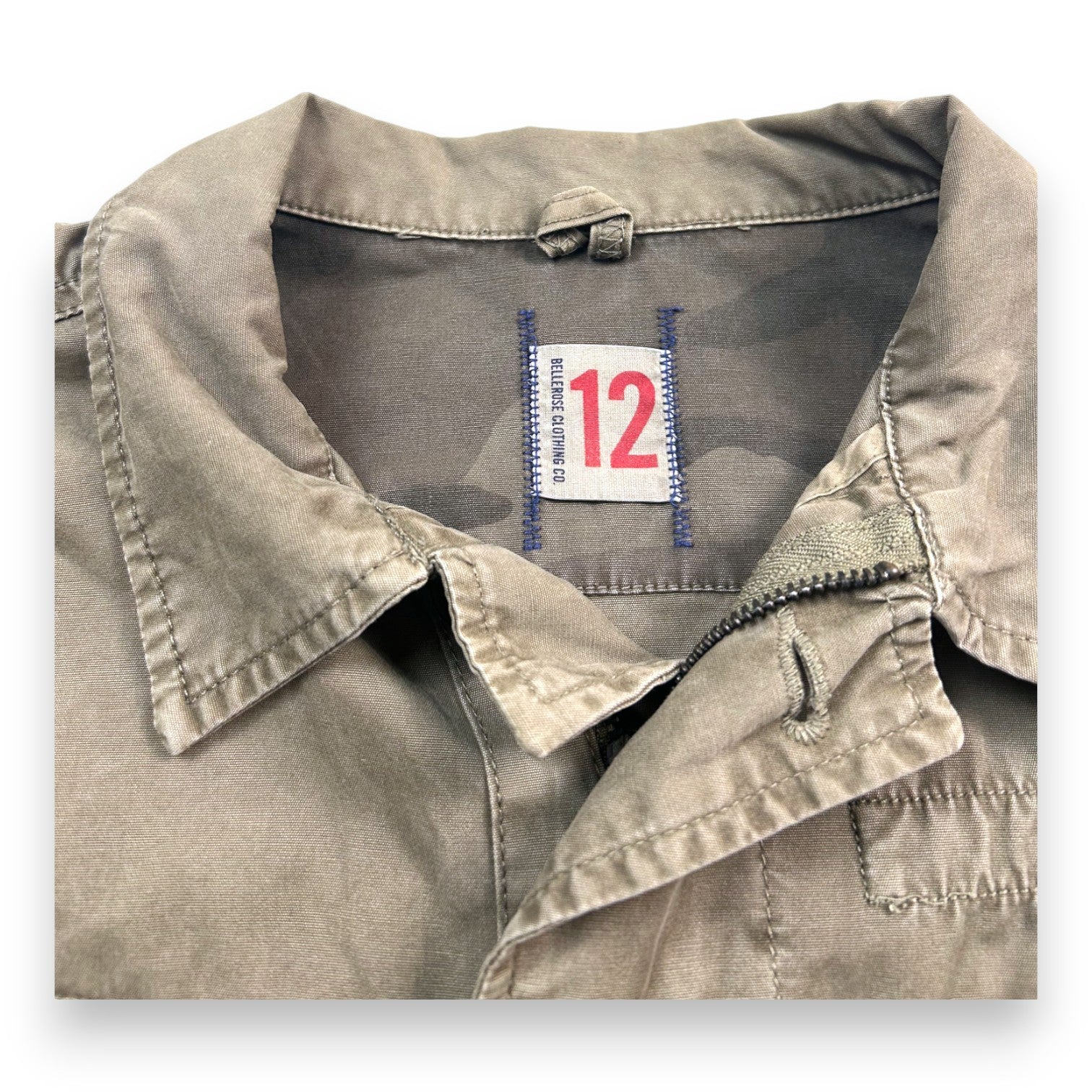 BELLEROSE - Green military jacket - 12 years