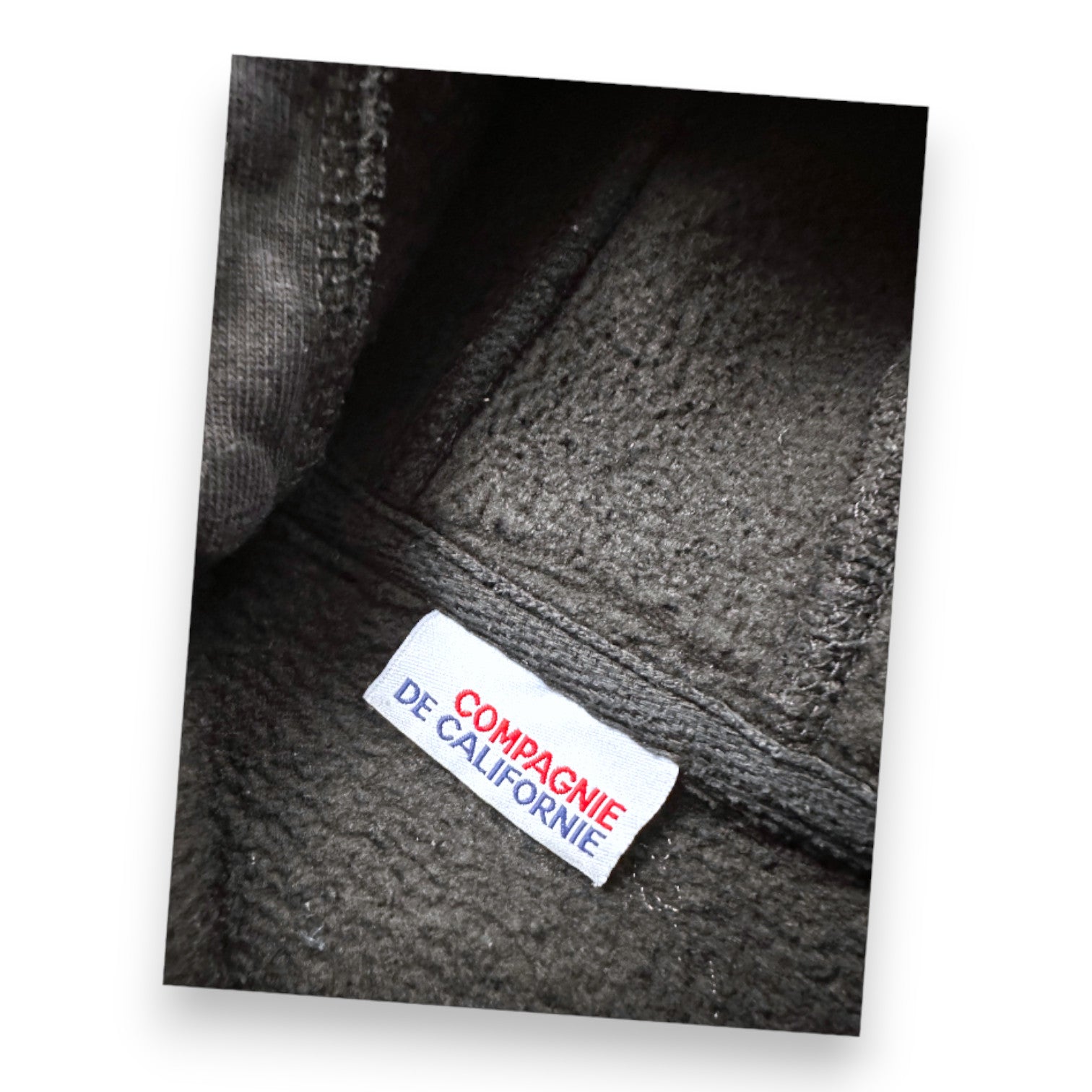 COMPAGNIE DE CALIFORNIE - Sweat noir zippé - 4 ans