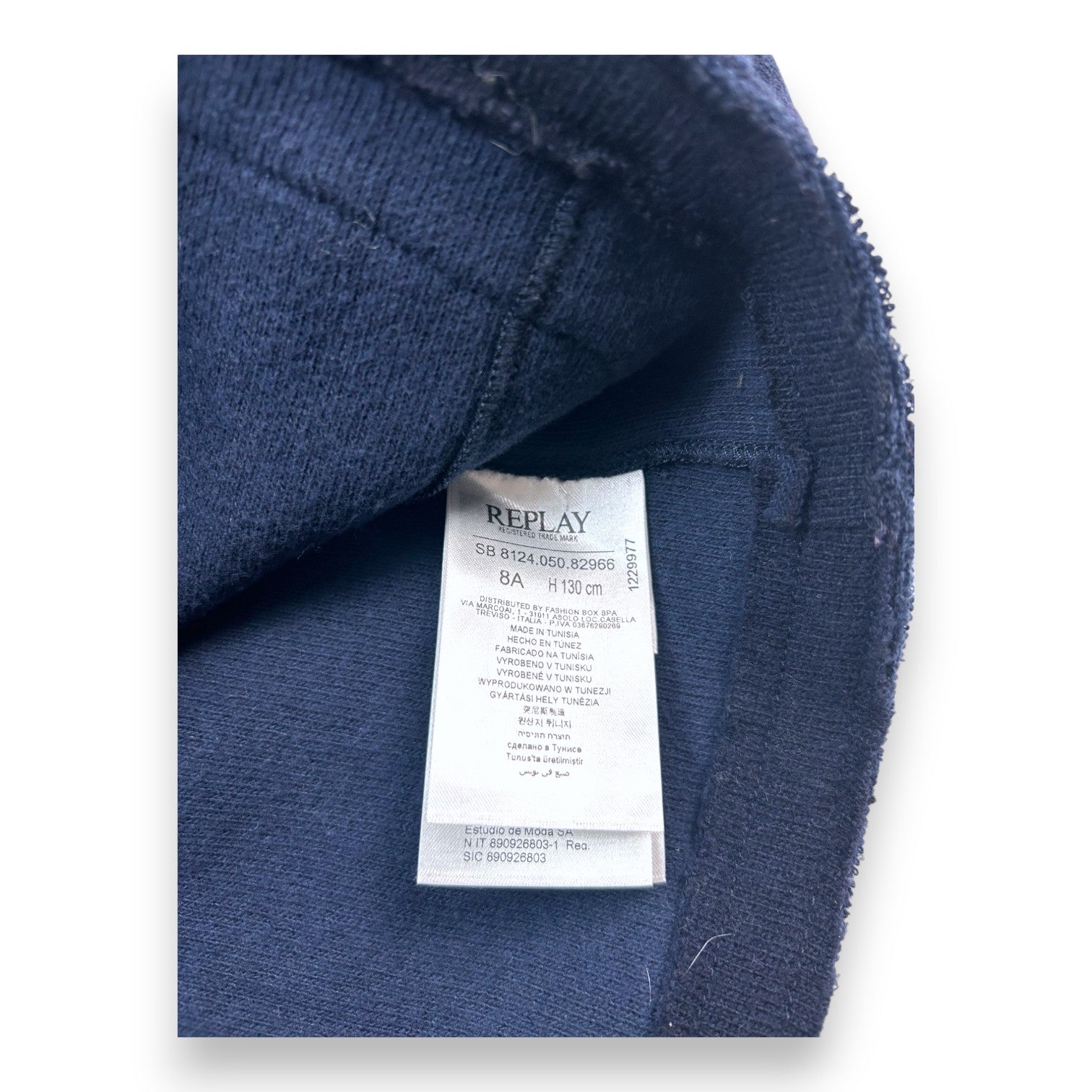 REPLAY - Navy blue blazer jacket - 8 years