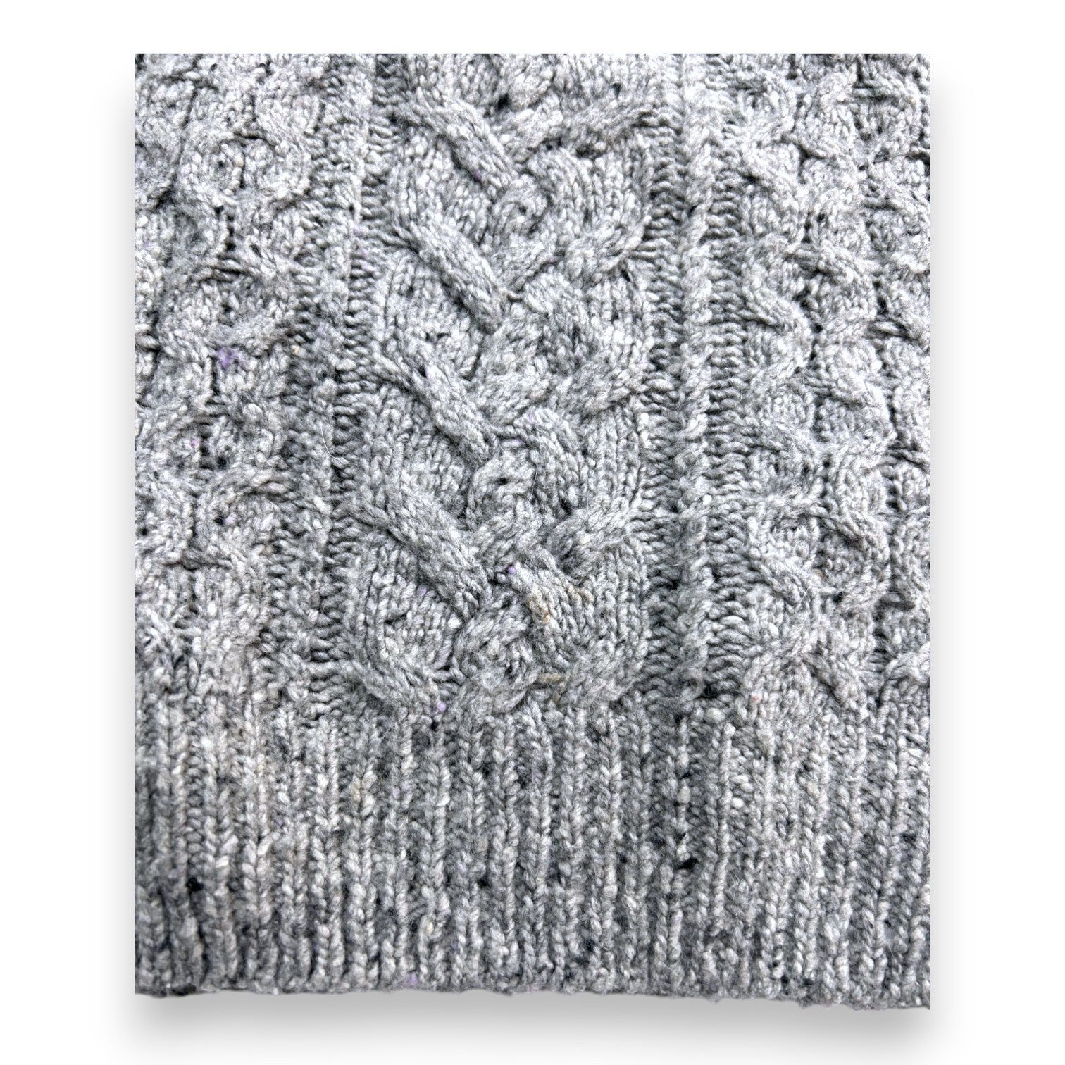 RALPH LAUREN - Gray wool sweater - 7 years