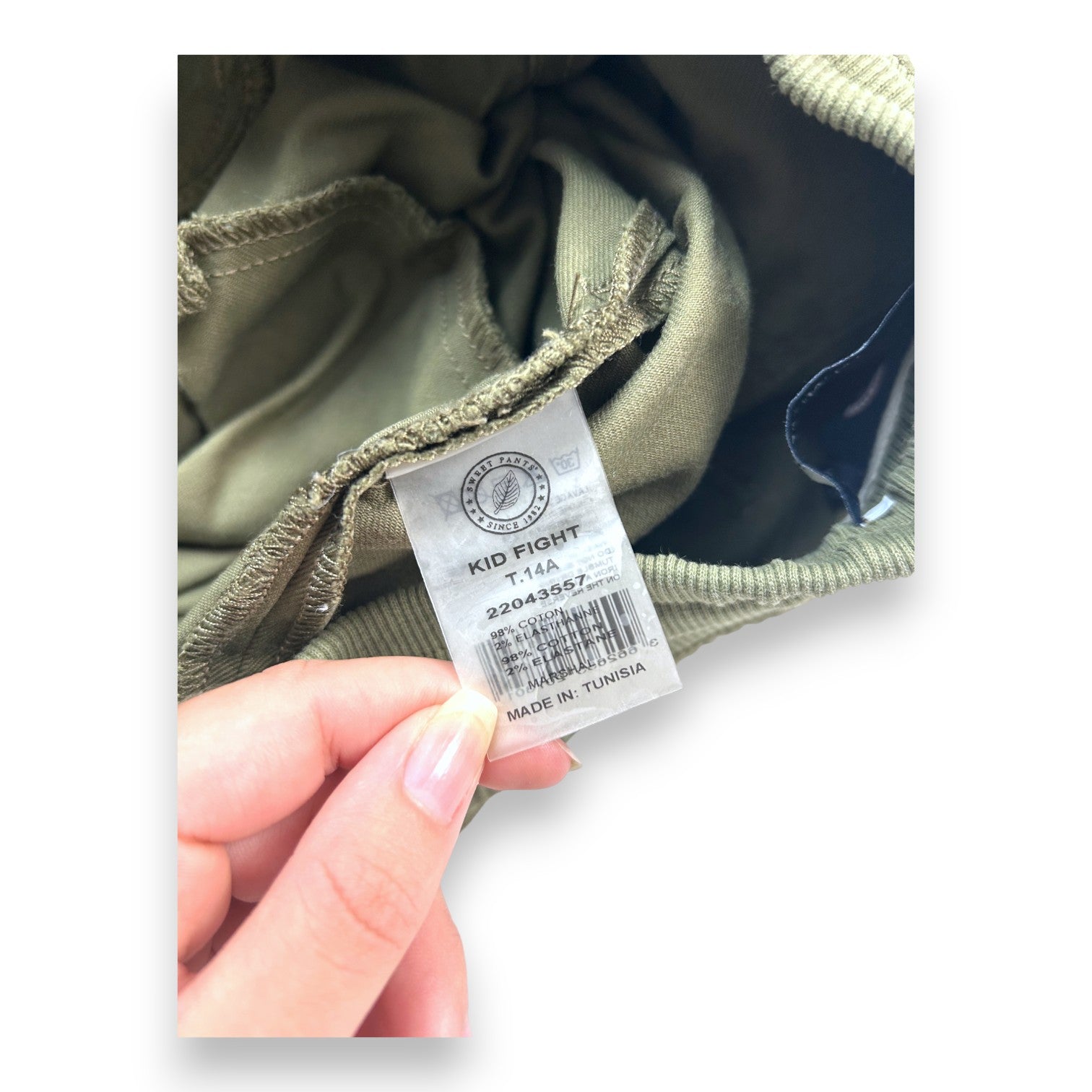 SWEET PANTS - Khaki cargo pants - 14 years