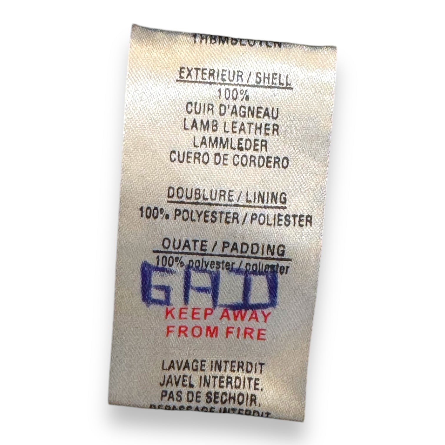 DIOR - Black leather jacket - 6 years