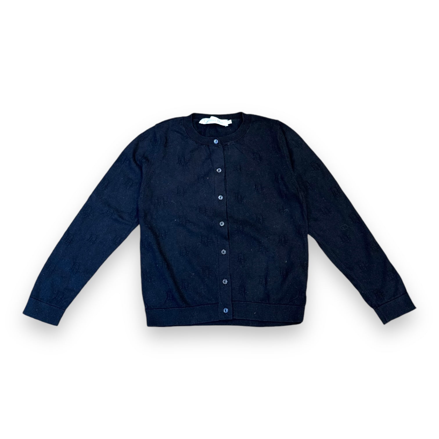 DIOR - Black cashmere cardigan - 6 years
