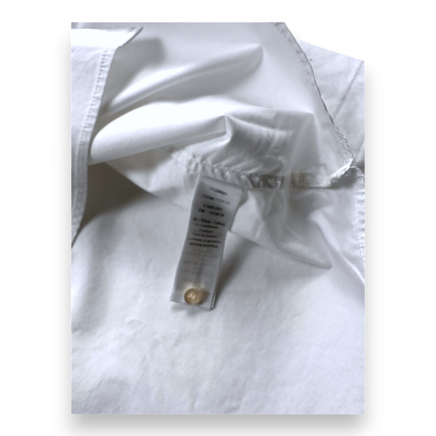 DIOR - White long-sleeved shirt - 12 years
