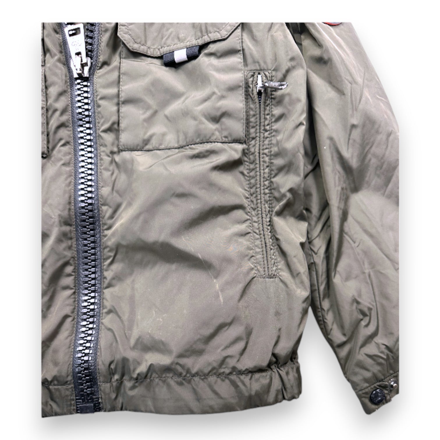 MONCLER - Green windbreaker - 8 years