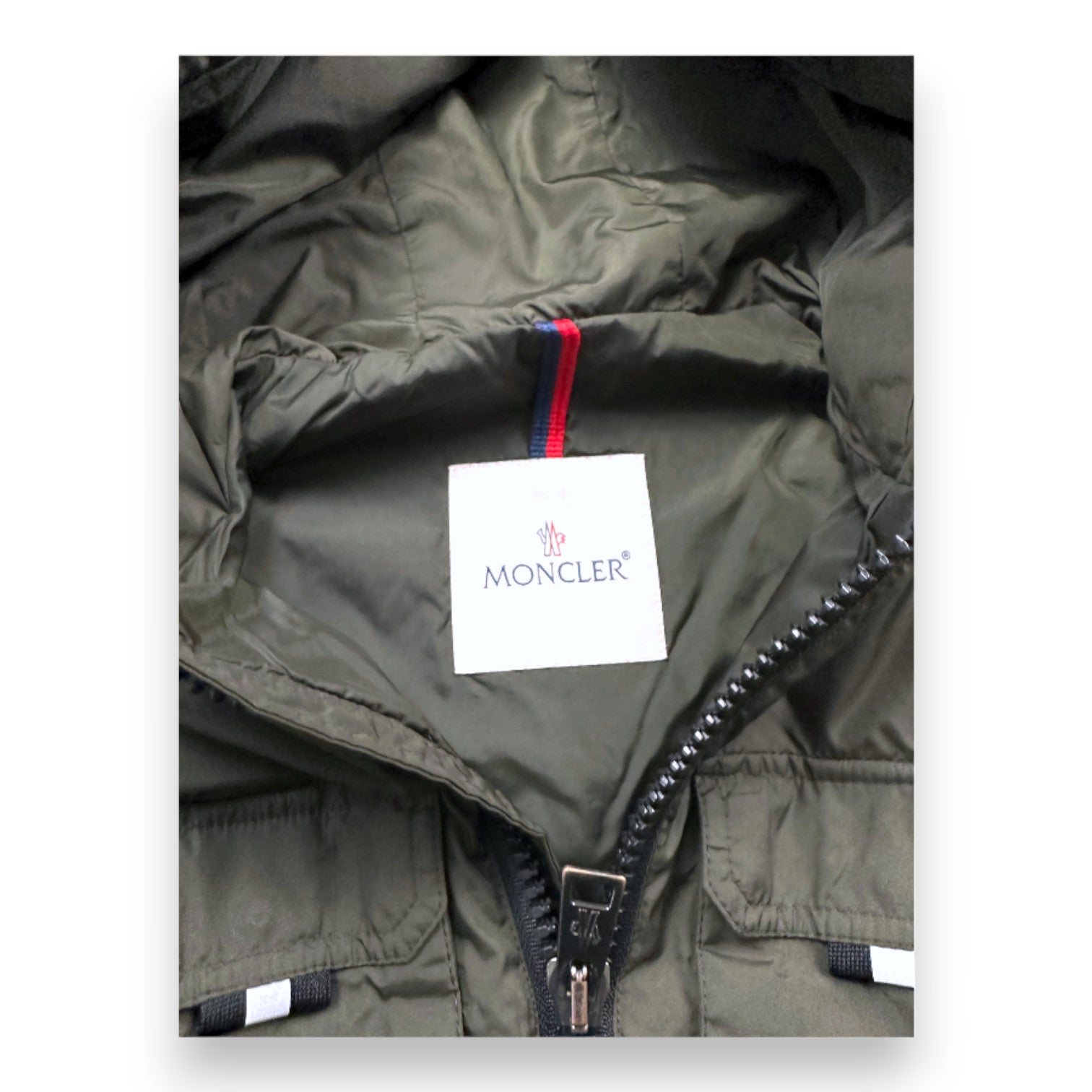 MONCLER - Green windbreaker - 8 years