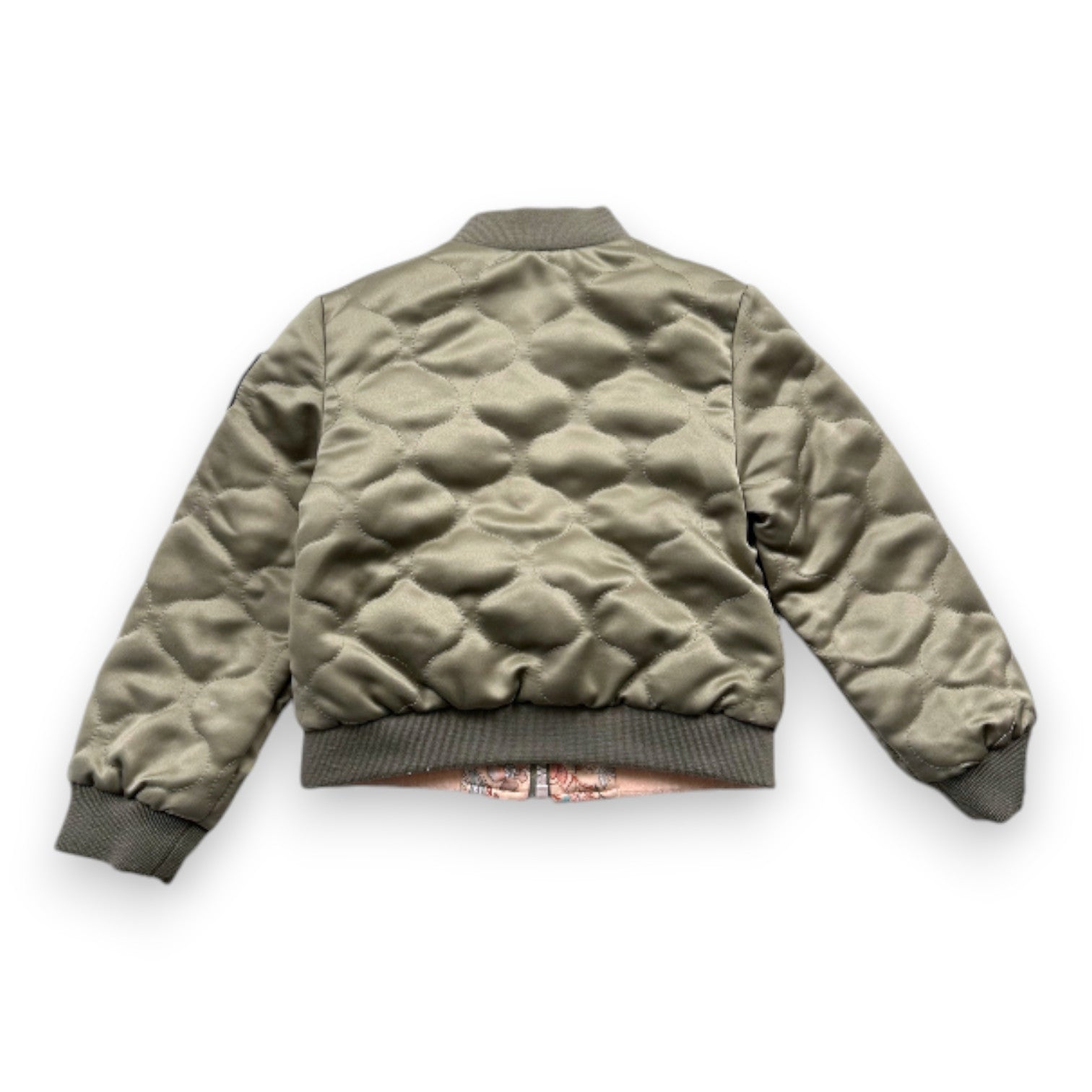 IKKS - Wendbare leichte Jacke in Grün und Rosa - 3 Jahre