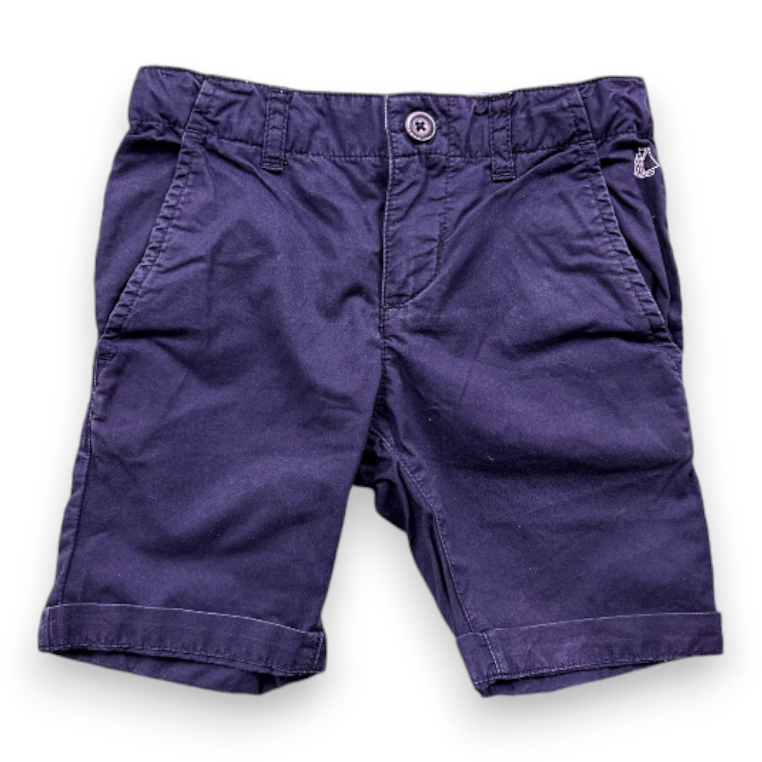 PETIT BATEAU - Marineblaue Shorts - 3 Jahre