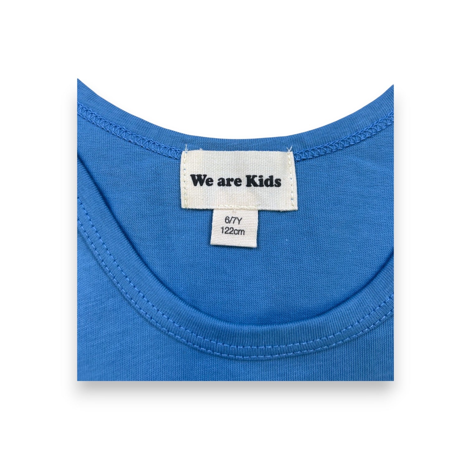 WE ARE KIDS - Blue tank top - 6/7 years