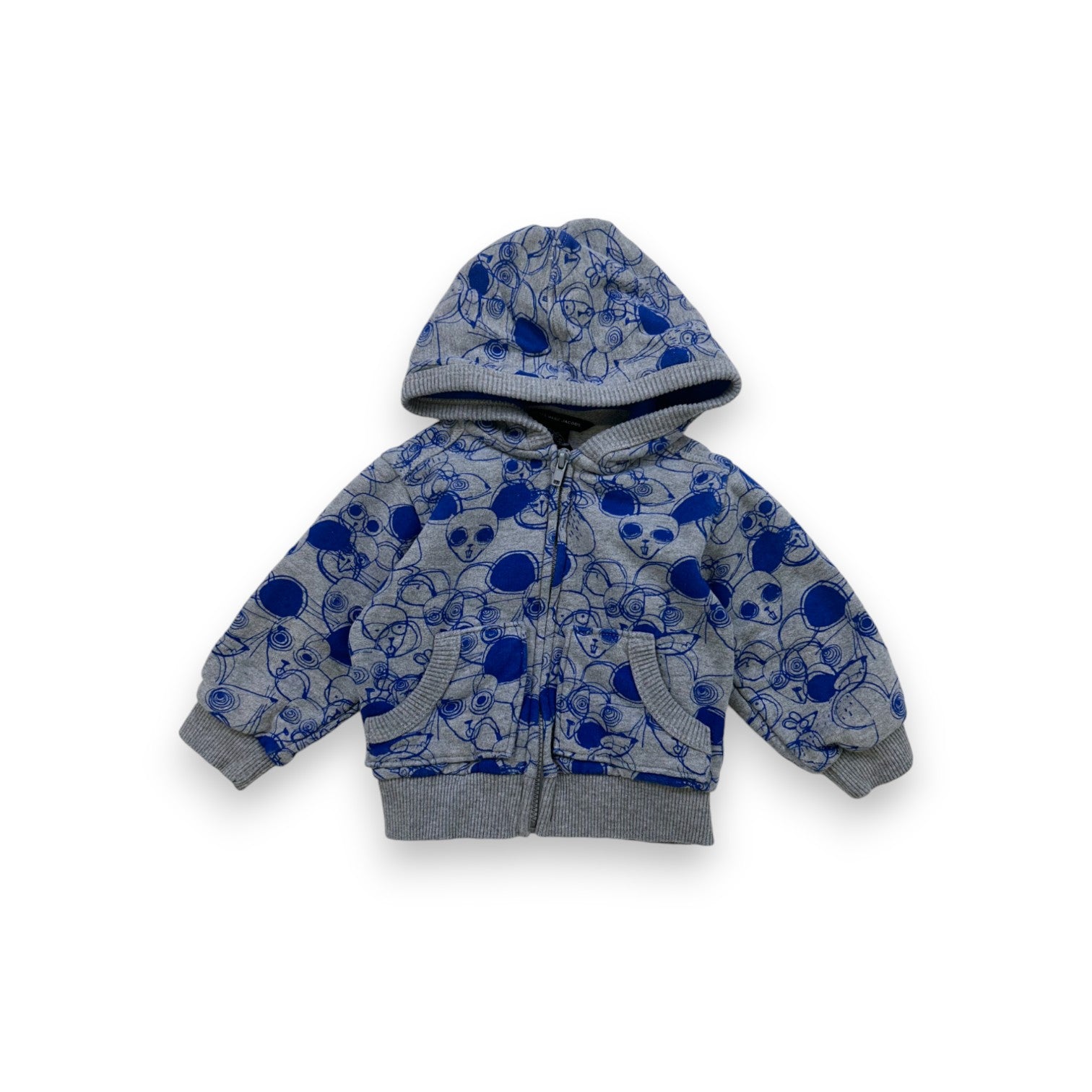 MARC JACOBS - Grauer Hoodie - 1 Jahr