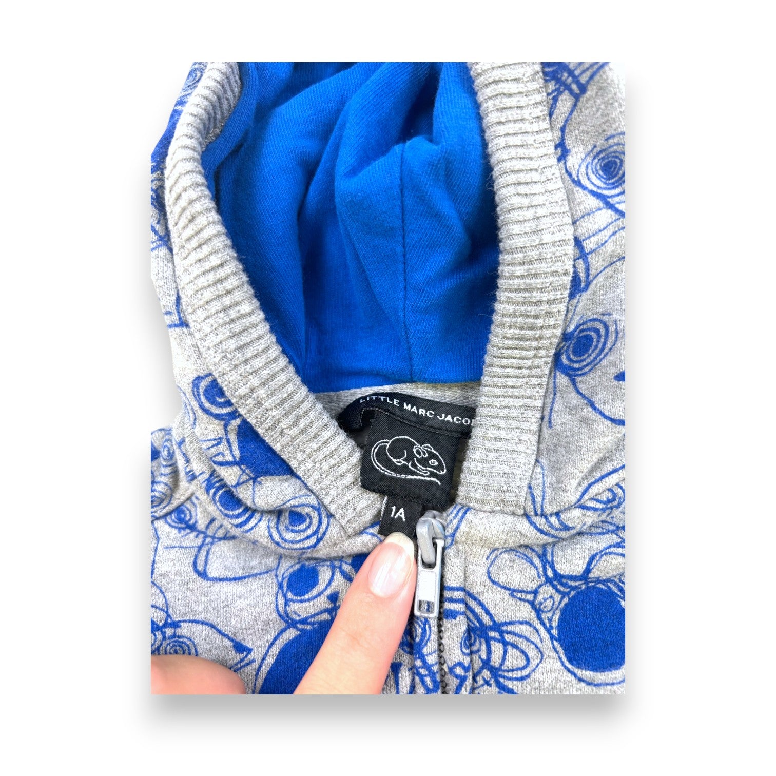 MARC JACOBS - Grey hoodie - 1 year