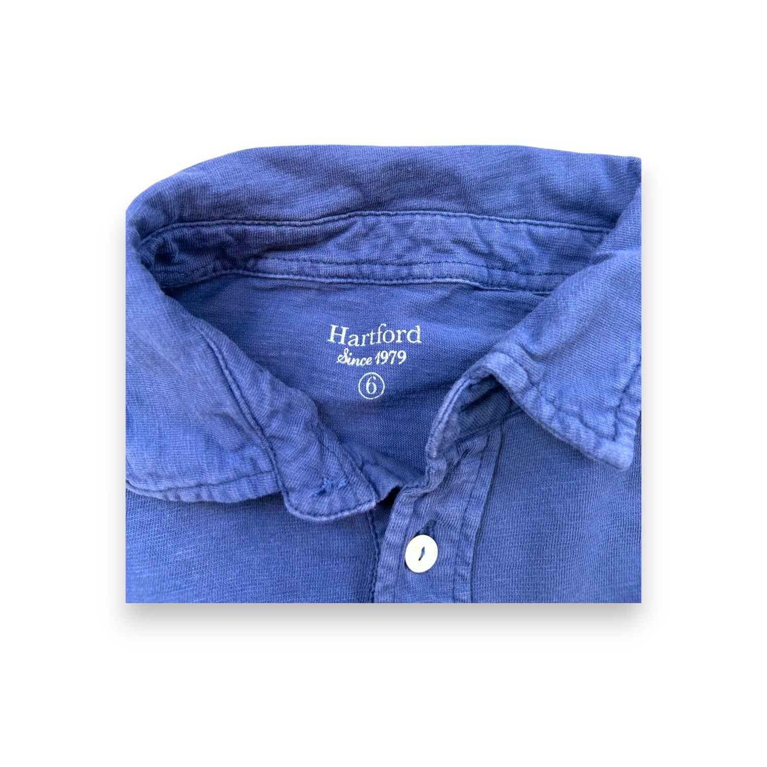 HARTFORD - Blue long-sleeved shirt - 6 years