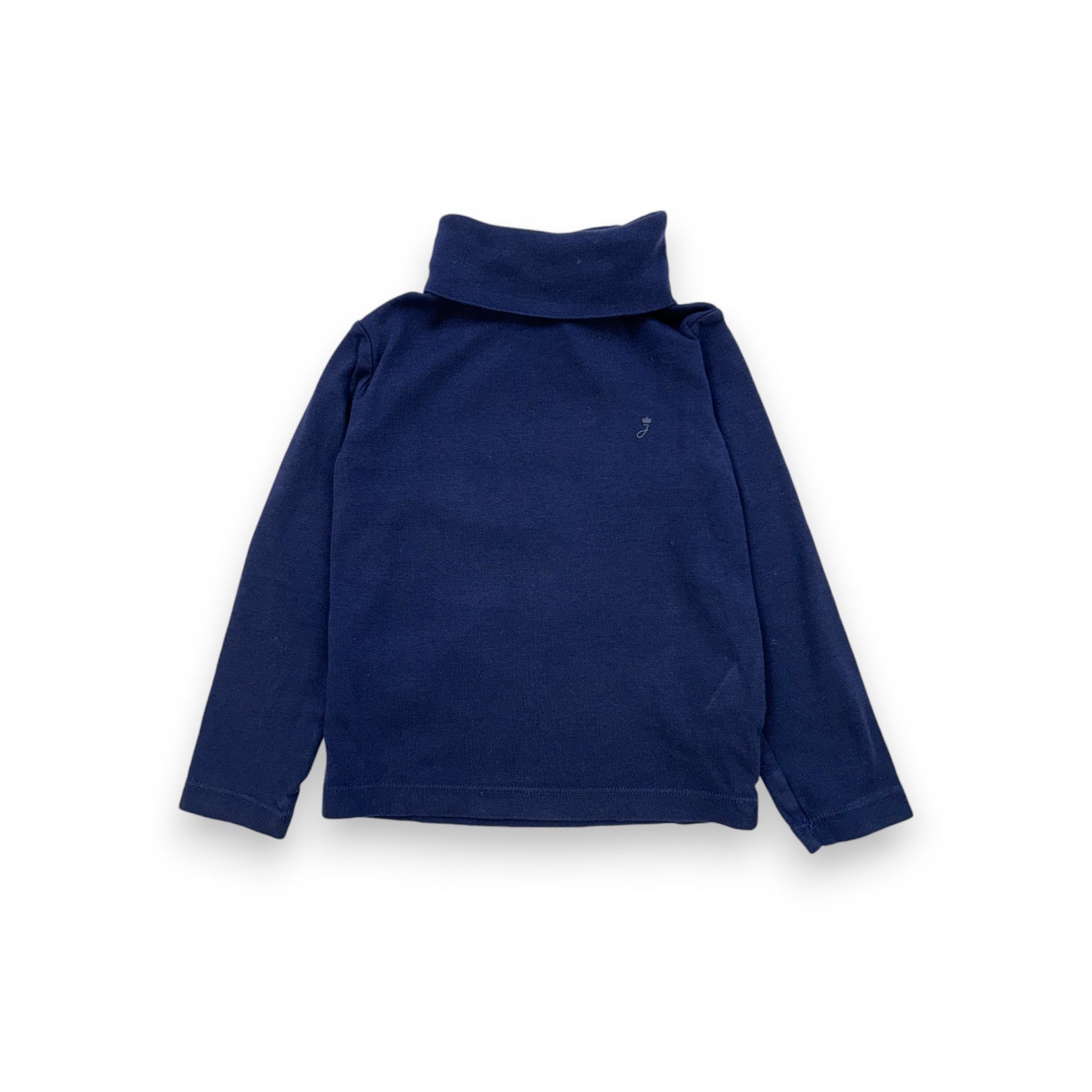 JACADI - Marineblauer Rollkragenpullover - 4 Jahre