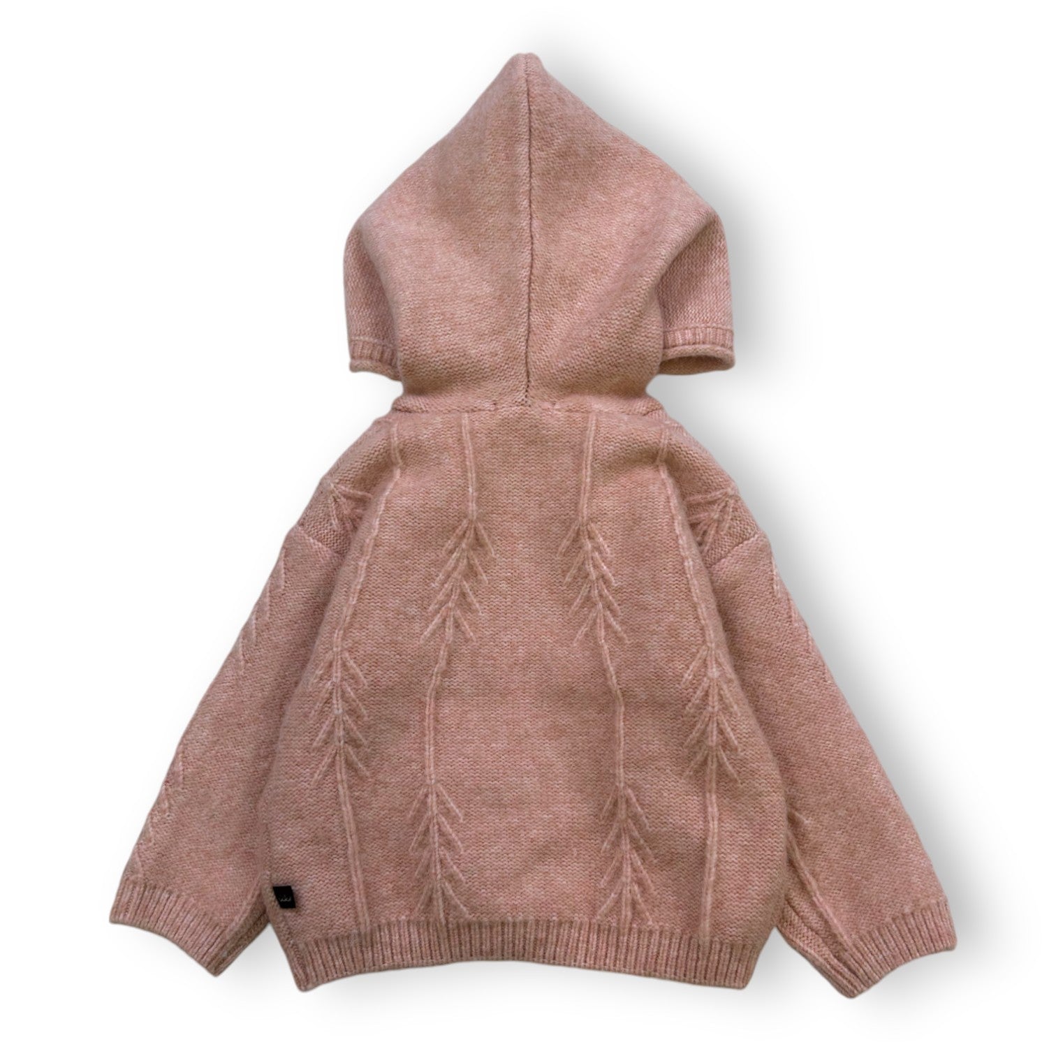 IKKS - Pink hooded cardigan with zip - 6 months