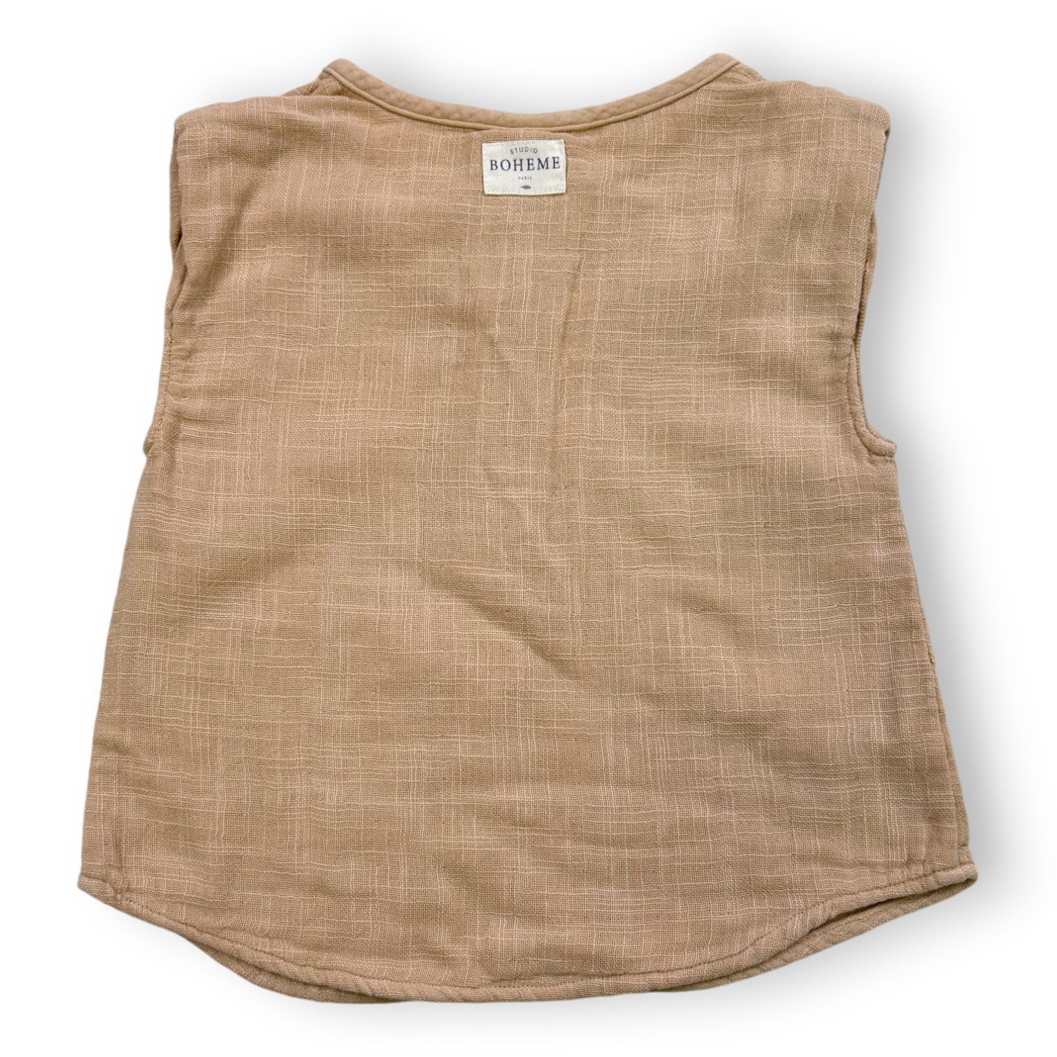 STUDIO BOHEME - Pink sleeveless blouse - 6 months