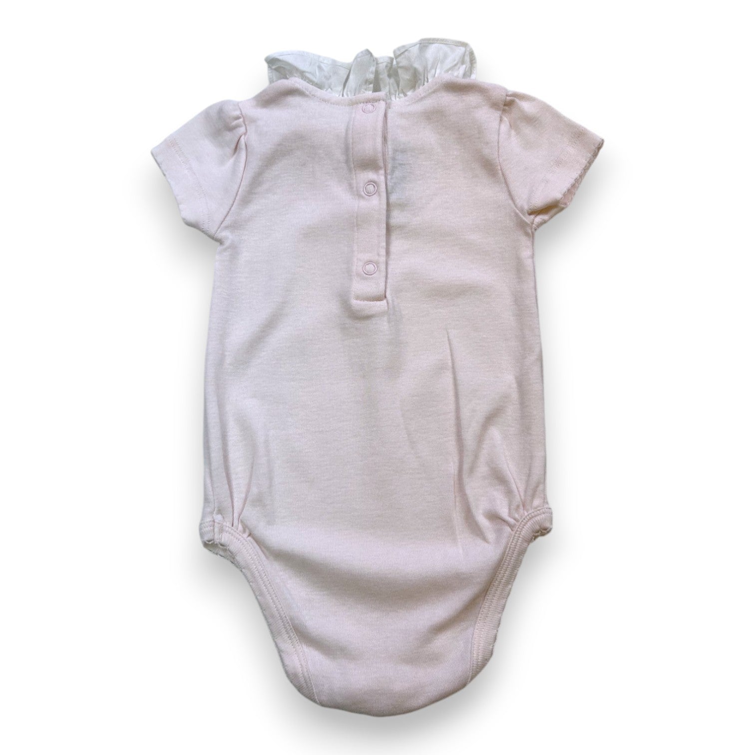 CYRILLUS - Pink long-sleeved bodysuit - 6 months
