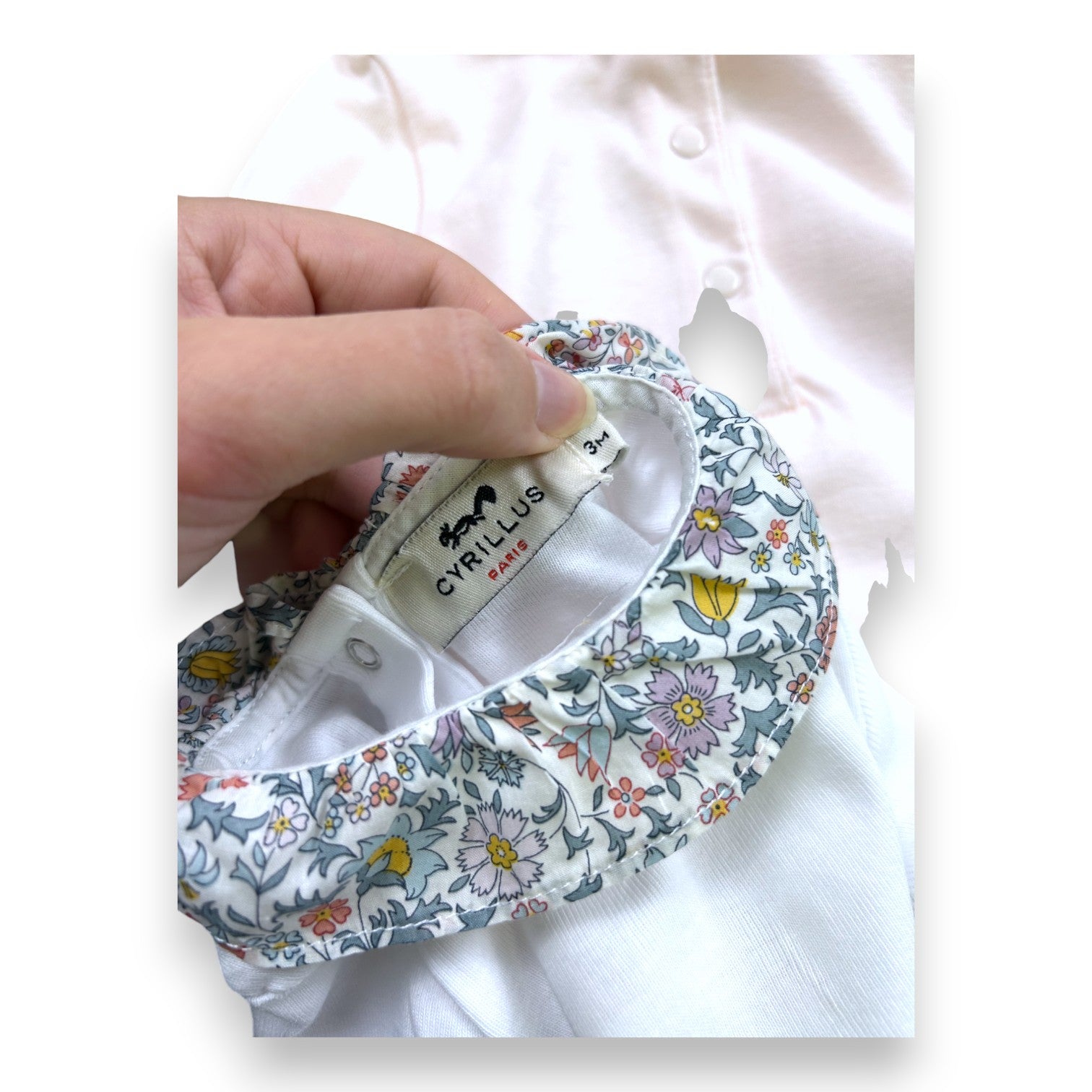 CYRILLUS - 2er-Pack Bodys mit Kragen - 3 Monate