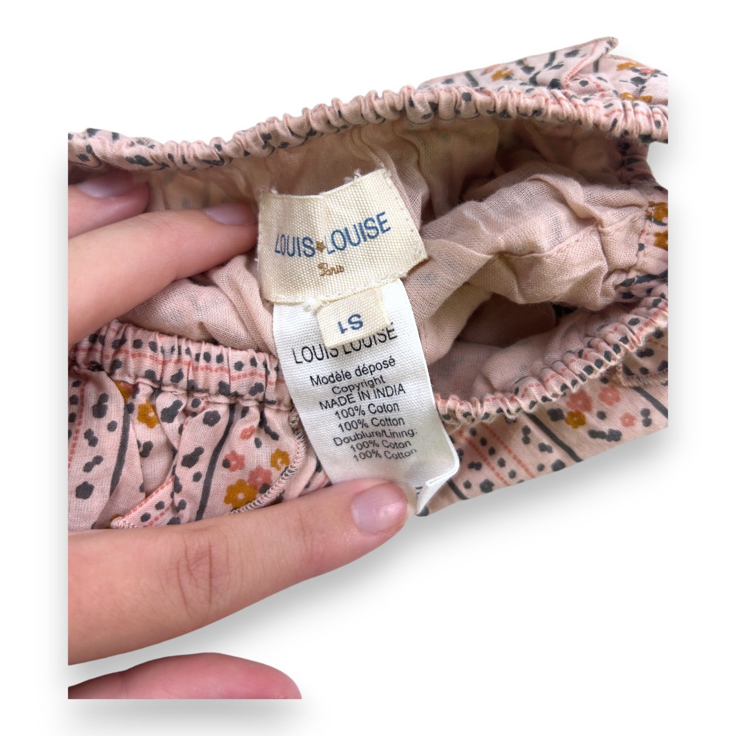 LOUISE LOUISE - Pink floral bloomers - Birth