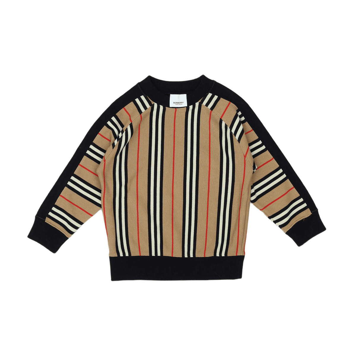 BURBERRY - SWEAT - MARRON, NOIR - 4 ANS