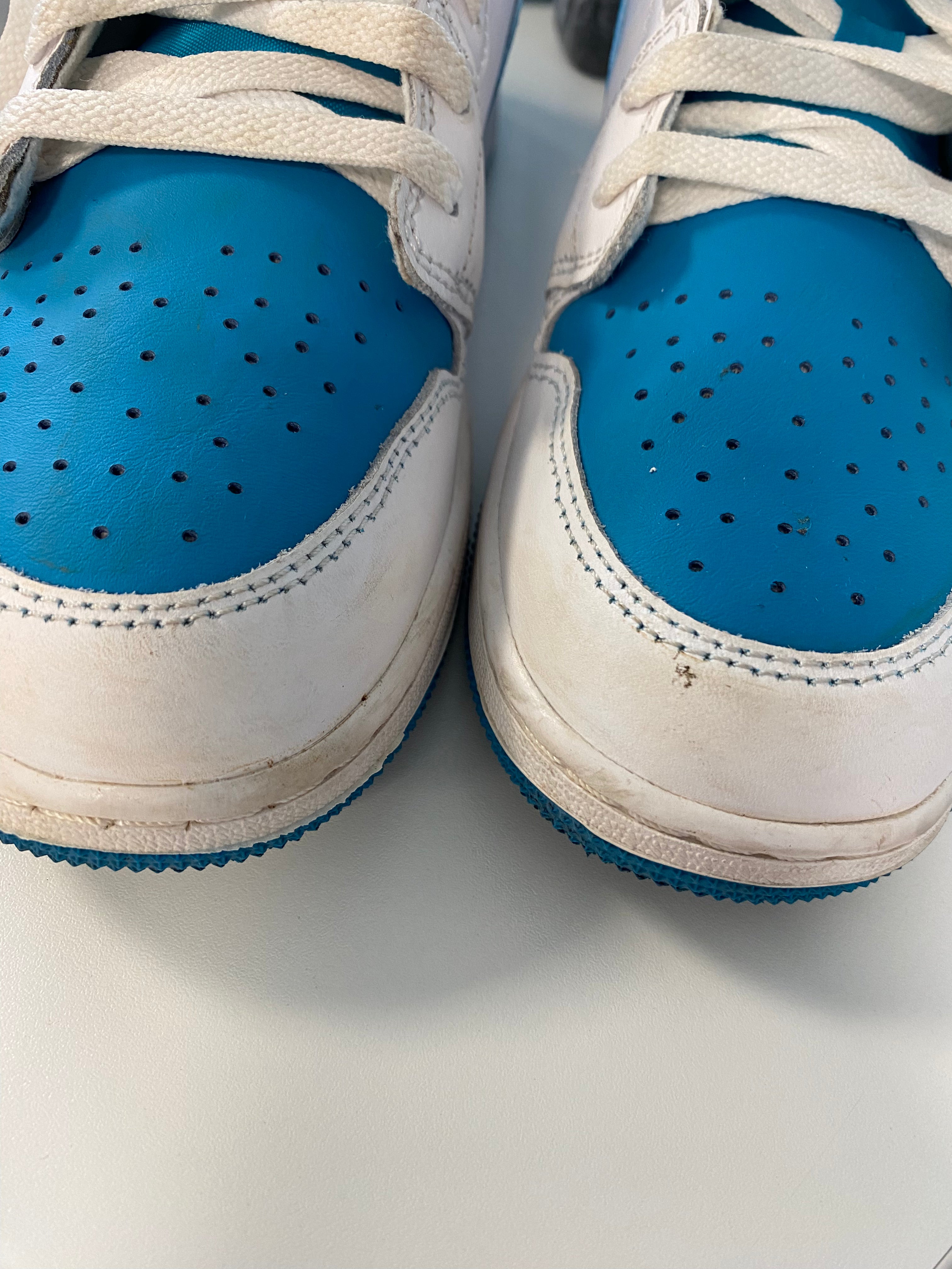 NIKE - BASKETS - BLEU, BLANC - 37.5