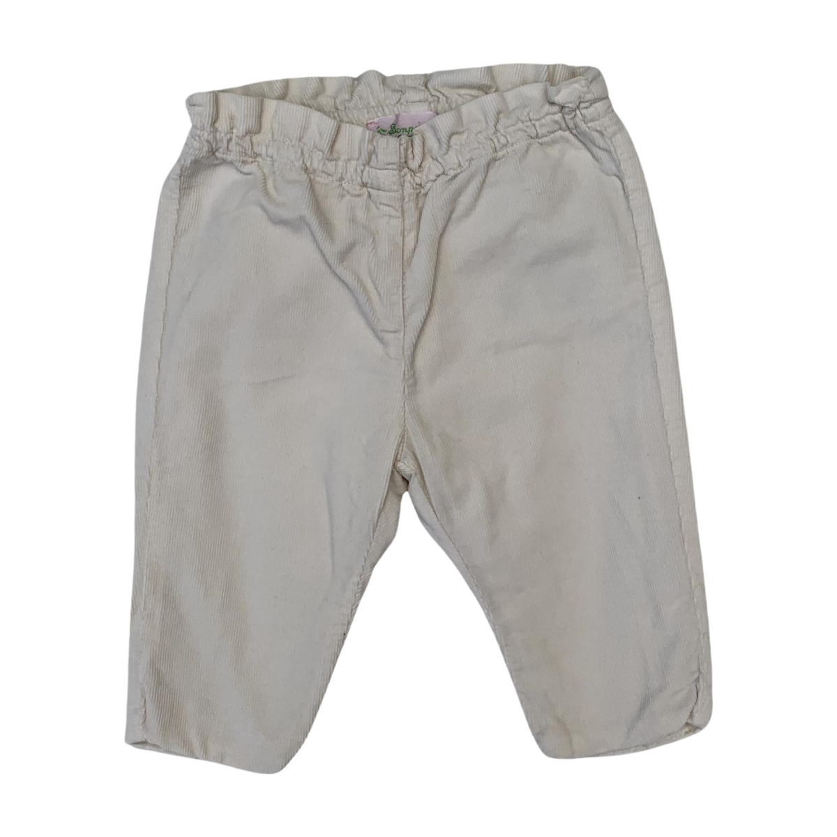 BONPOINT - PANTALON - BLANC - 6 MOIS