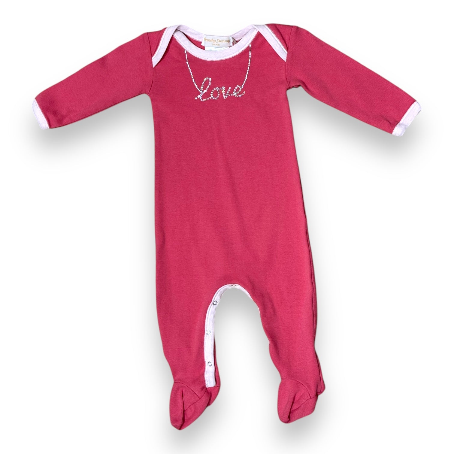 FRENCHY YUMMY - Rosa Pyjama - 12 Monate