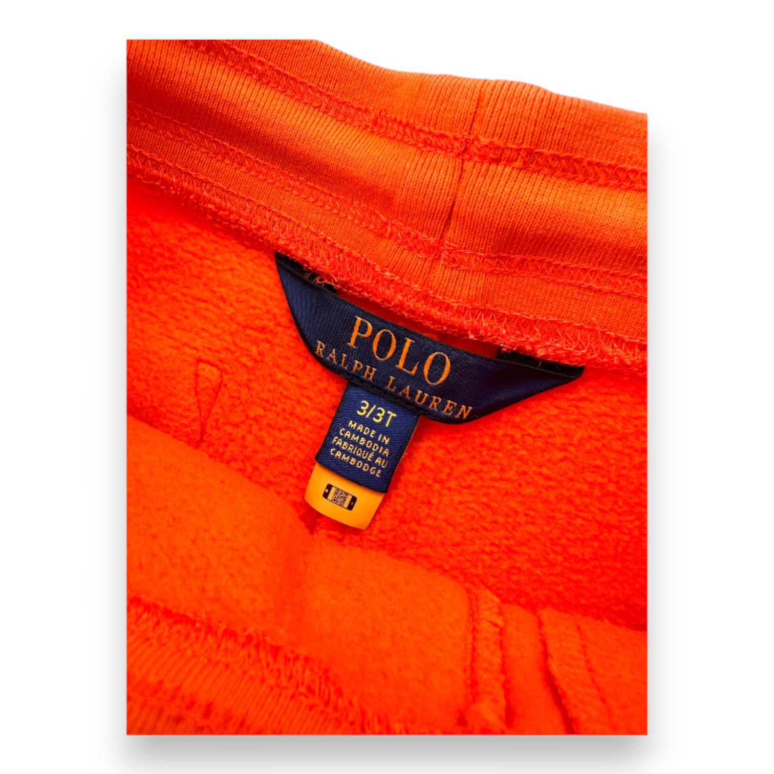 RALPH LAUREN - SHORTS - ORANGE - 3 JAHRE