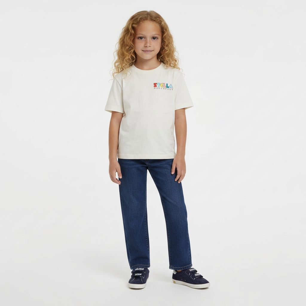 STELLA MCCARTNEY - T-SHIRT - BLANC - 6 ANS