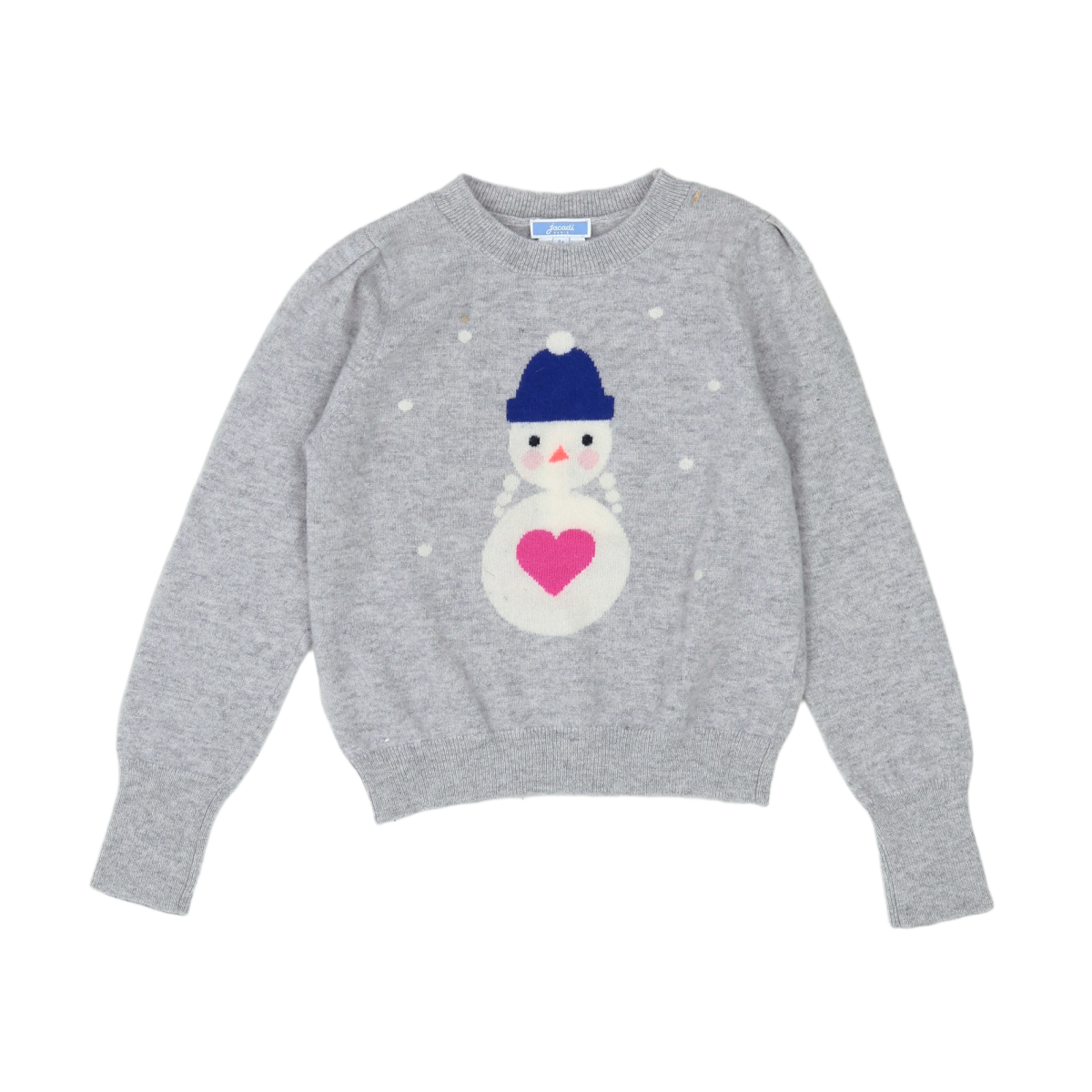 JACADI - PULL - GRIS, MULTICOLORE - 8 ANS